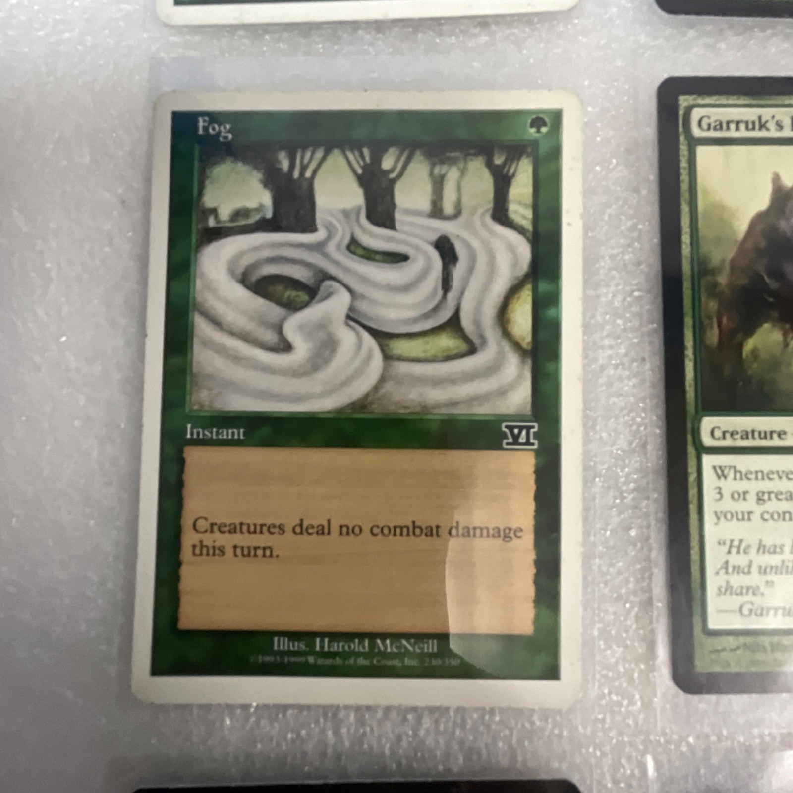 MTG 20 Card Green Lot Garruk's Packleader Giant Spider Ice Age Mix - Image 4