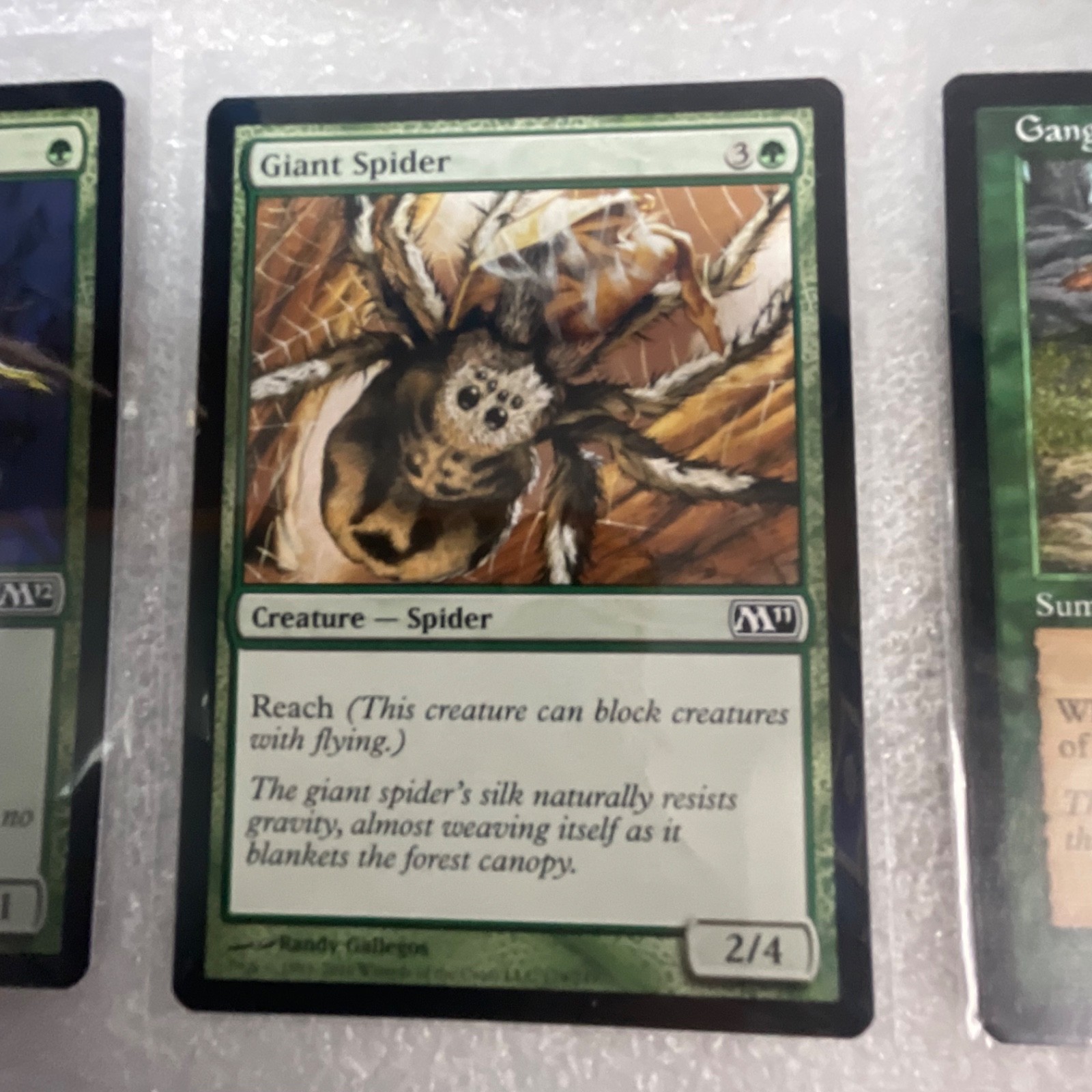 MTG 20 Card Green Lot Garruk's Packleader Giant Spider Ice Age Mix - Image 14