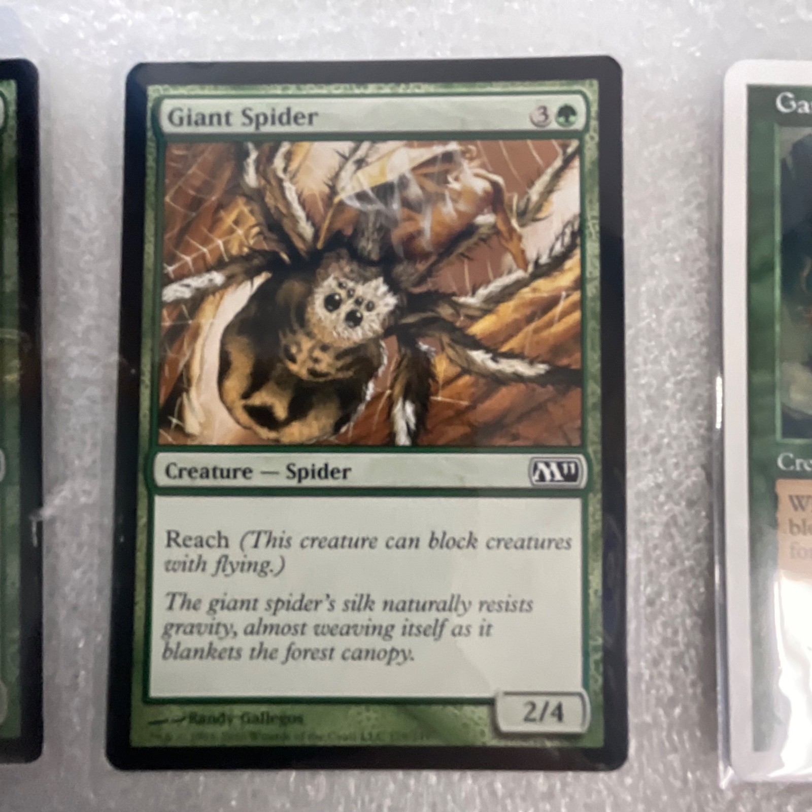 MTG 20 Card Green Lot Garruk's Packleader Giant Spider Ice Age Mix - Image 13