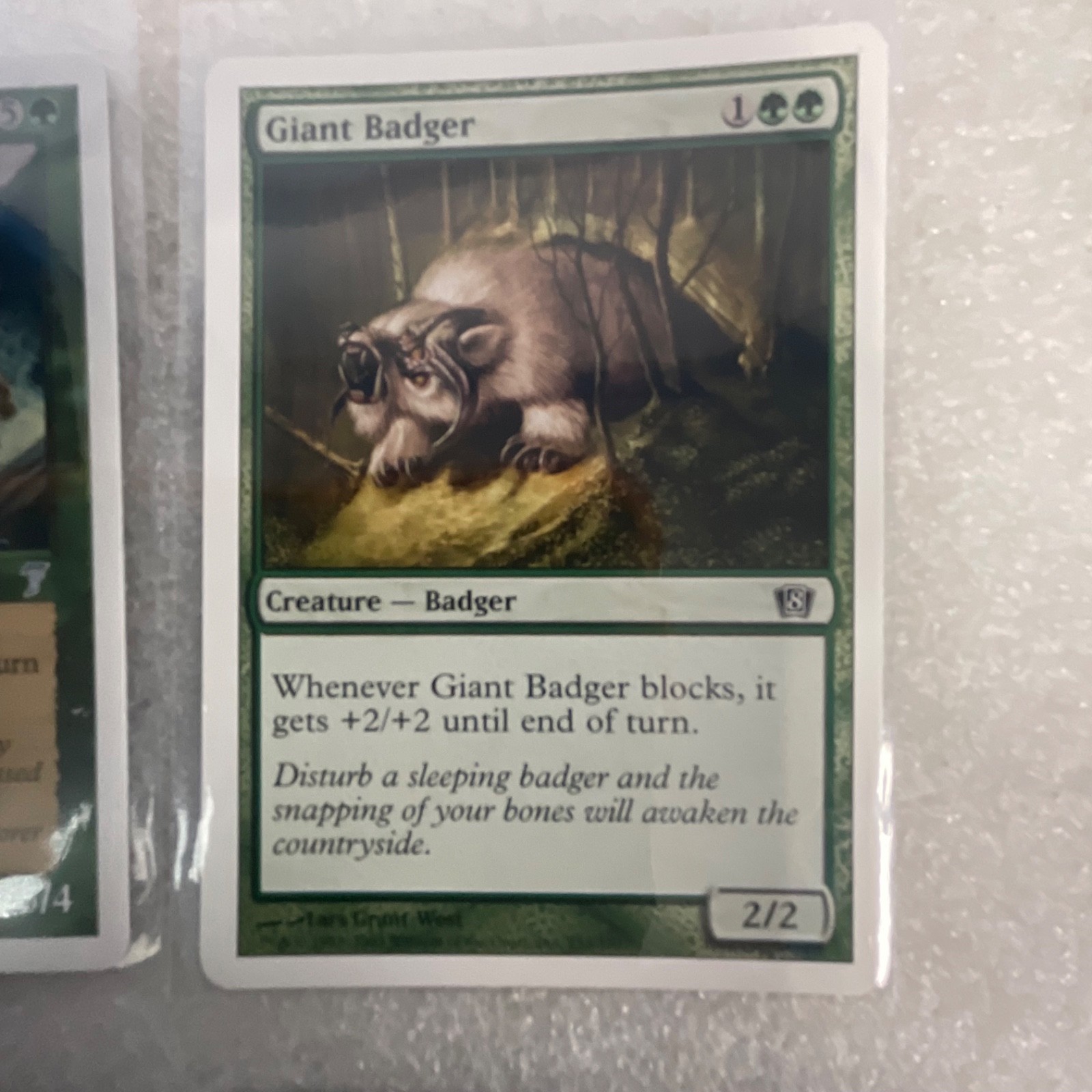 MTG 20 Card Green Lot Garruk's Packleader Giant Spider Ice Age Mix - Image 19
