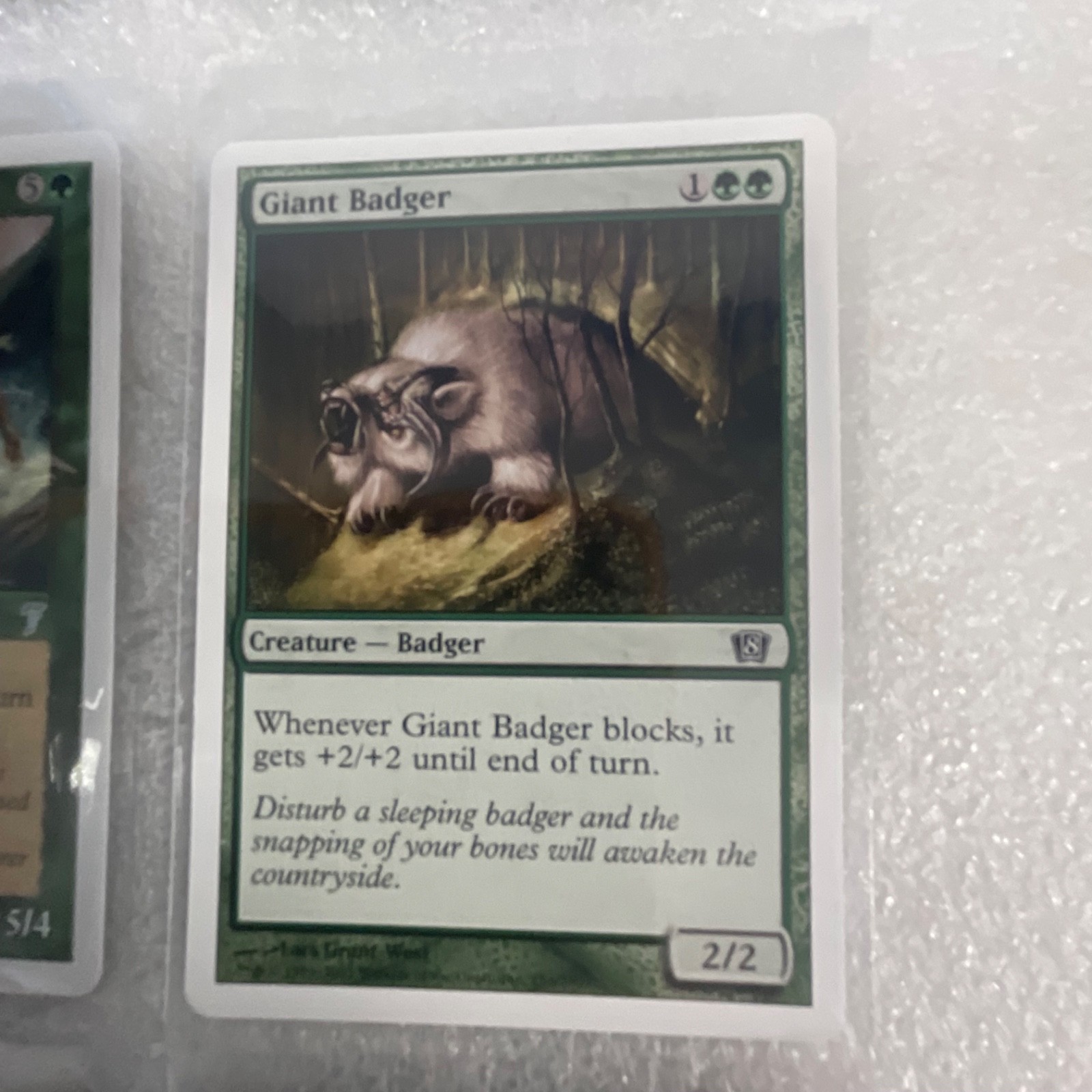 MTG 20 Card Green Lot Garruk's Packleader Giant Spider Ice Age Mix - Image 21