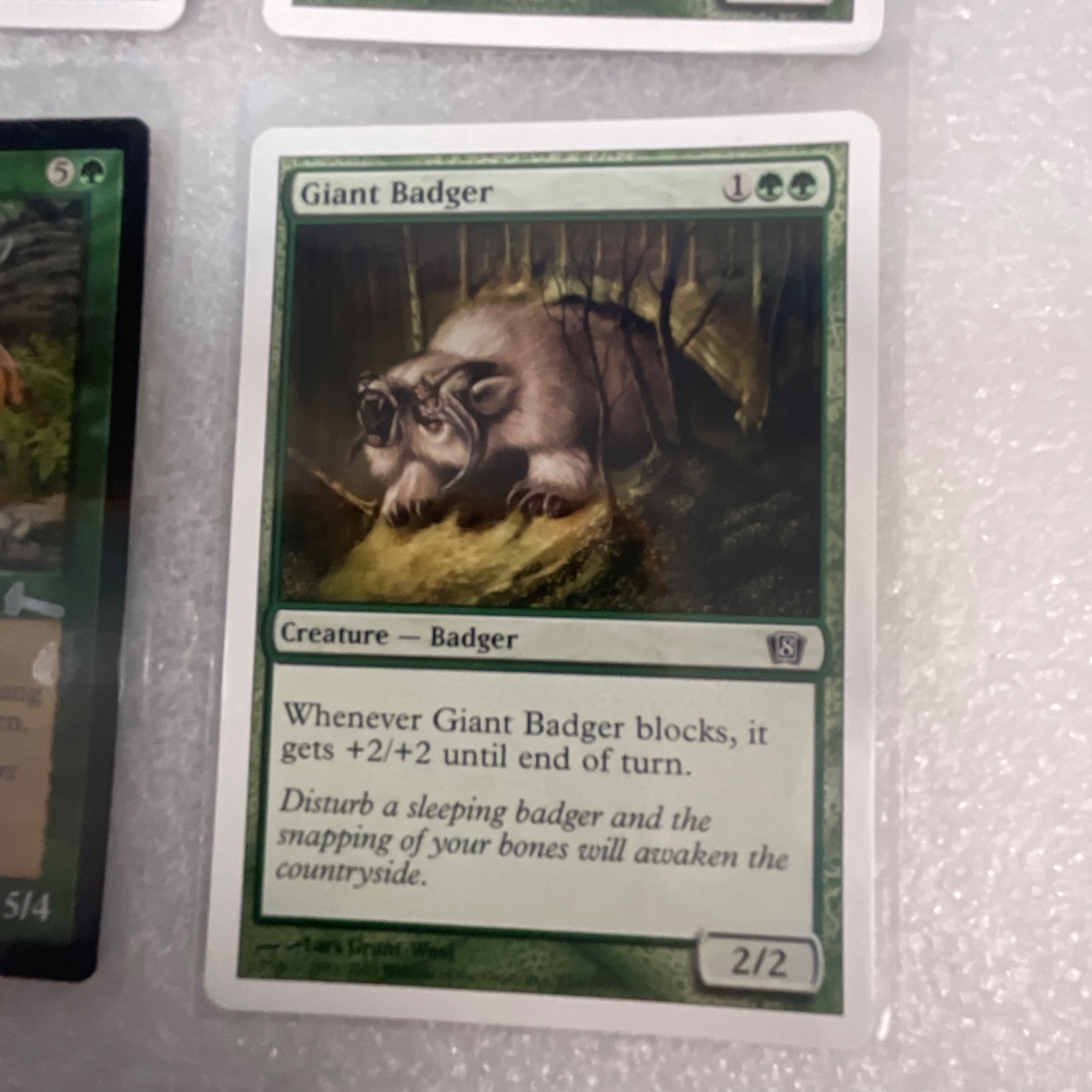 MTG 20 Card Green Lot Garruk's Packleader Giant Spider Ice Age Mix - Image 22