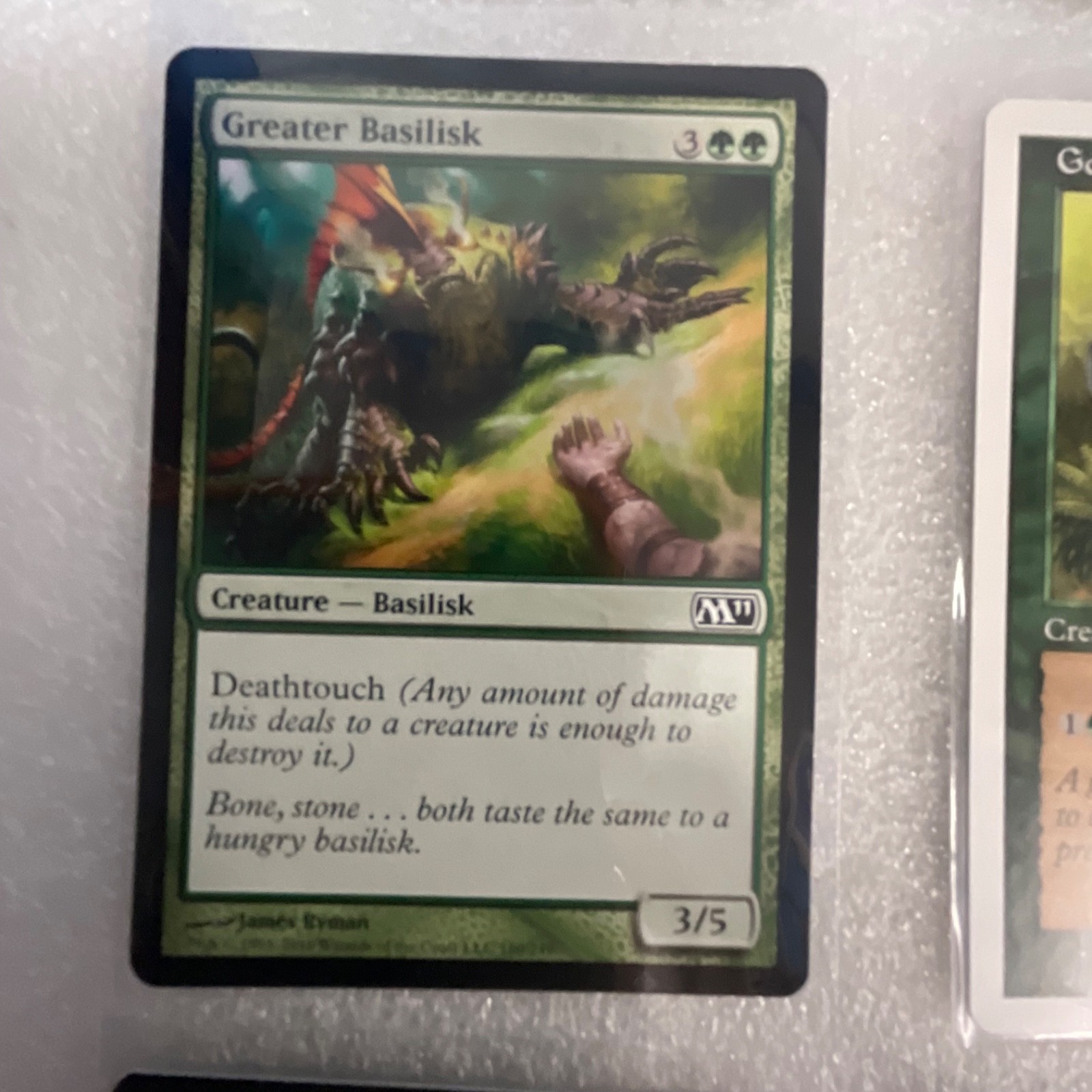 MTG 20 Card Green Lot Mixed Sets Basilisk Spider Warthog Gigapede - Image 4