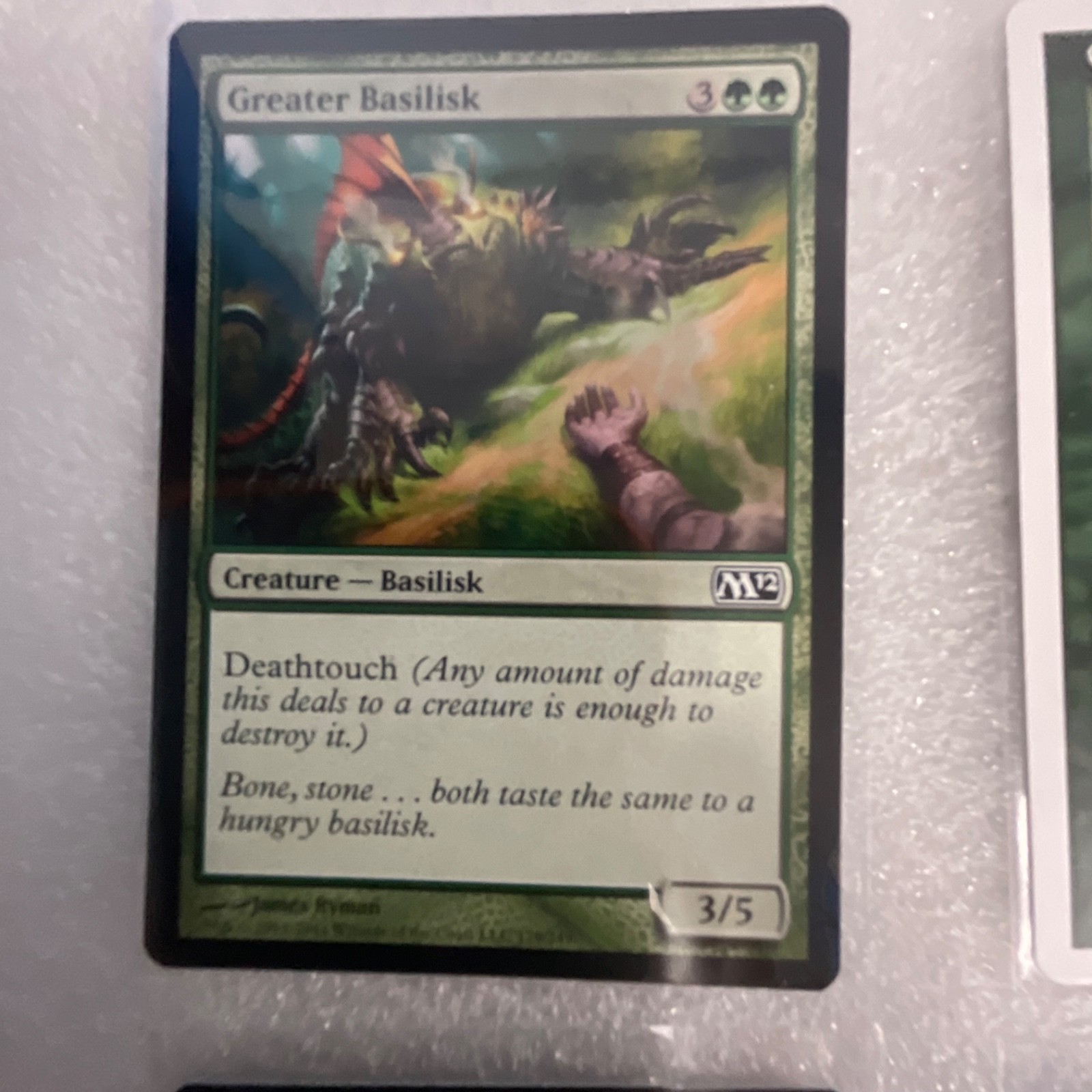 MTG 20 Card Green Lot Mixed Sets Basilisk Spider Warthog Gigapede - Image 3