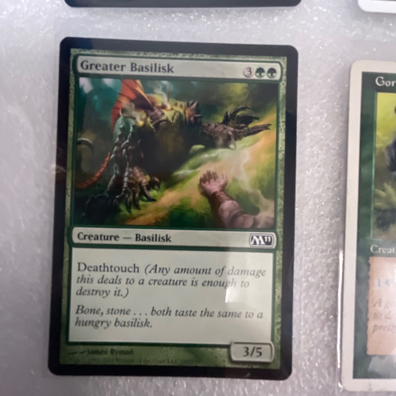 MTG 20 Card Green Lot Mixed Sets Basilisk Spider Warthog Gigapede - Image 5