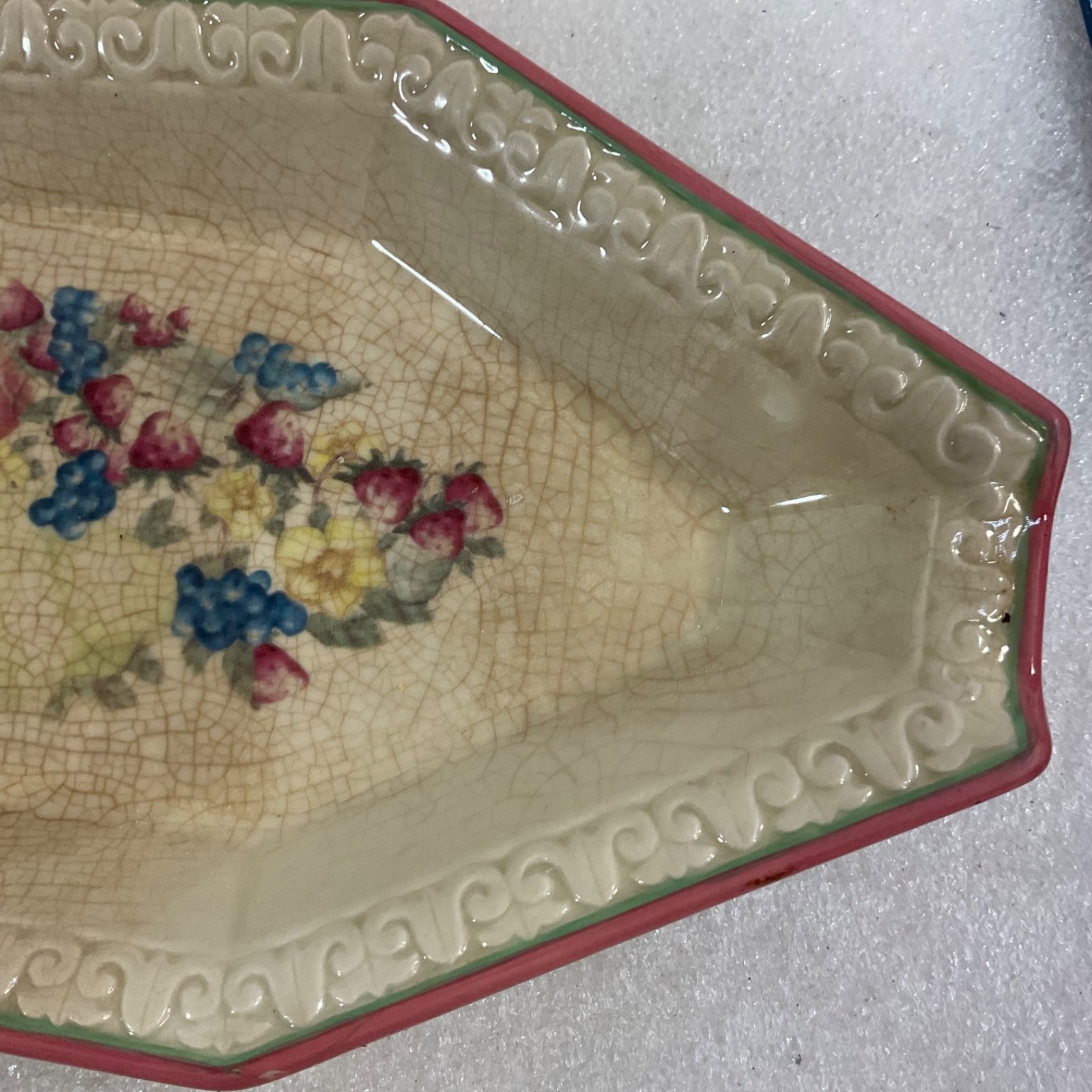 Avon Sweet Country Harvest Ceramic Spoon Rest 8 in - Image 8