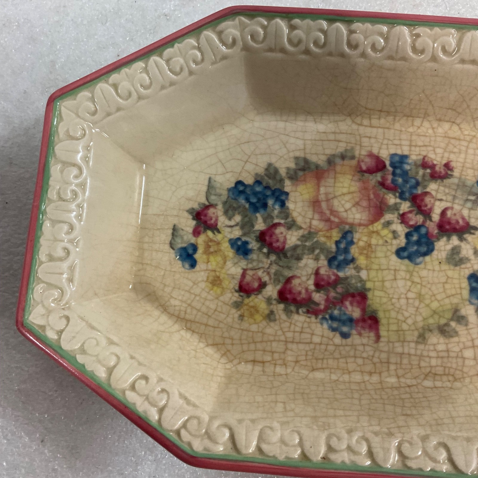 Avon Sweet Country Harvest Ceramic Spoon Rest 8 in - Image 10
