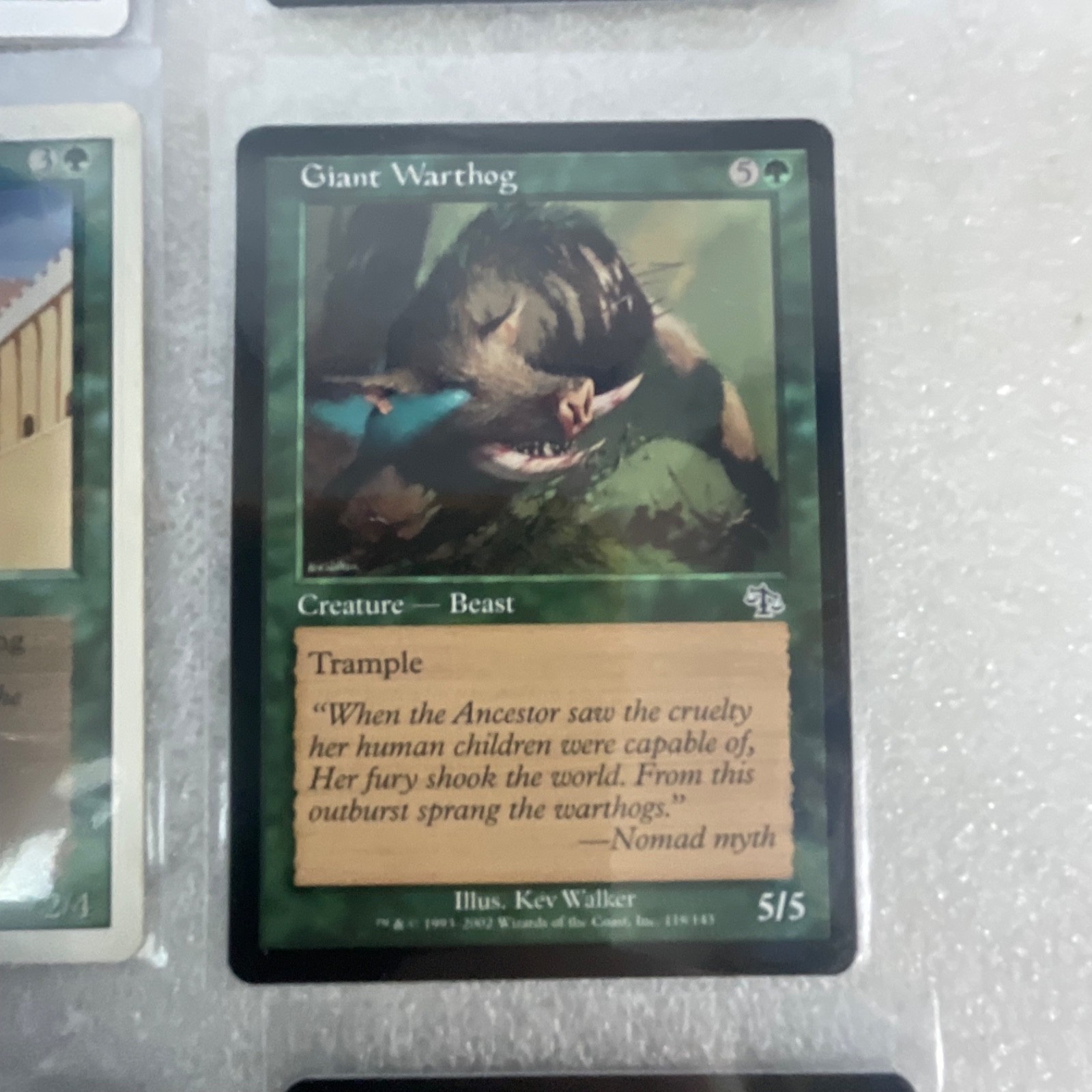MTG 20 Card Green Lot Mixed Sets Basilisk Spider Warthog Gigapede - Image 20
