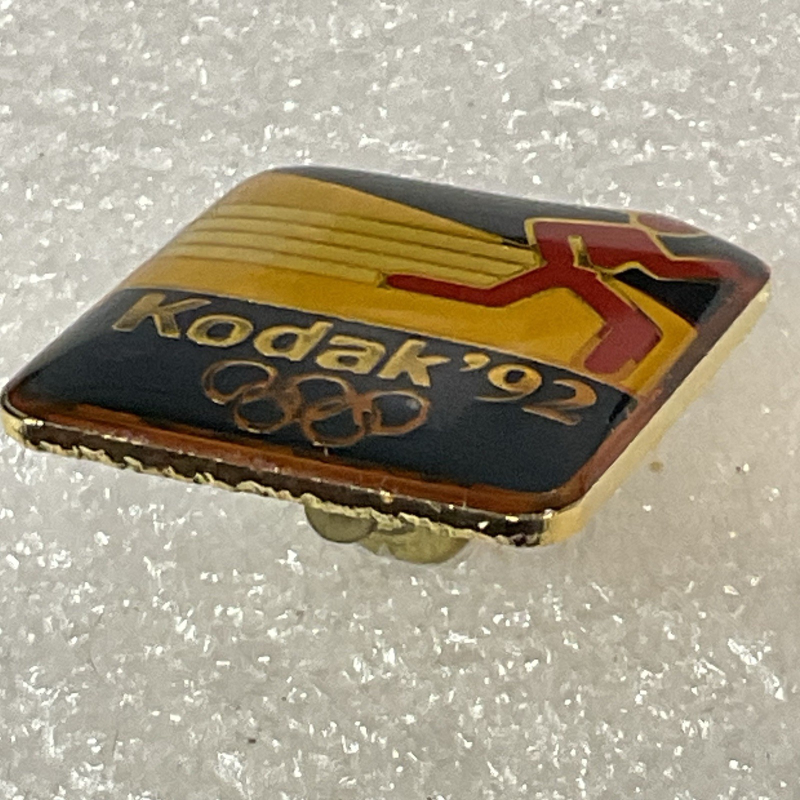 1992 Kodak Olympic Pin Eastman Kodak .75” Pin Pinback GnuCollectibles - Image 3