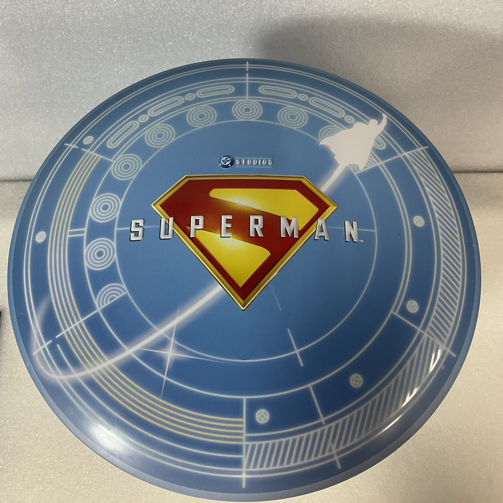 Superman Popcorn Bucket Last Son of Krypton Metal 11" DC Comics 6.8L - Image 2