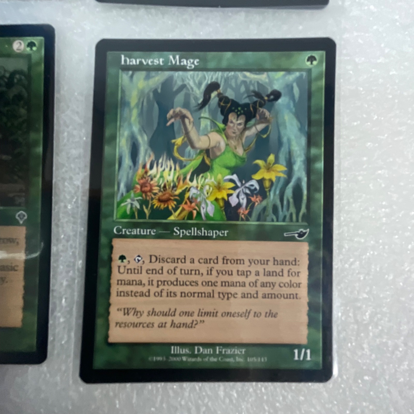 MTG 20 Card Green Lot Mixed Sets Urza’s Saga Mirrodin Hunted Wumpus - Image 22