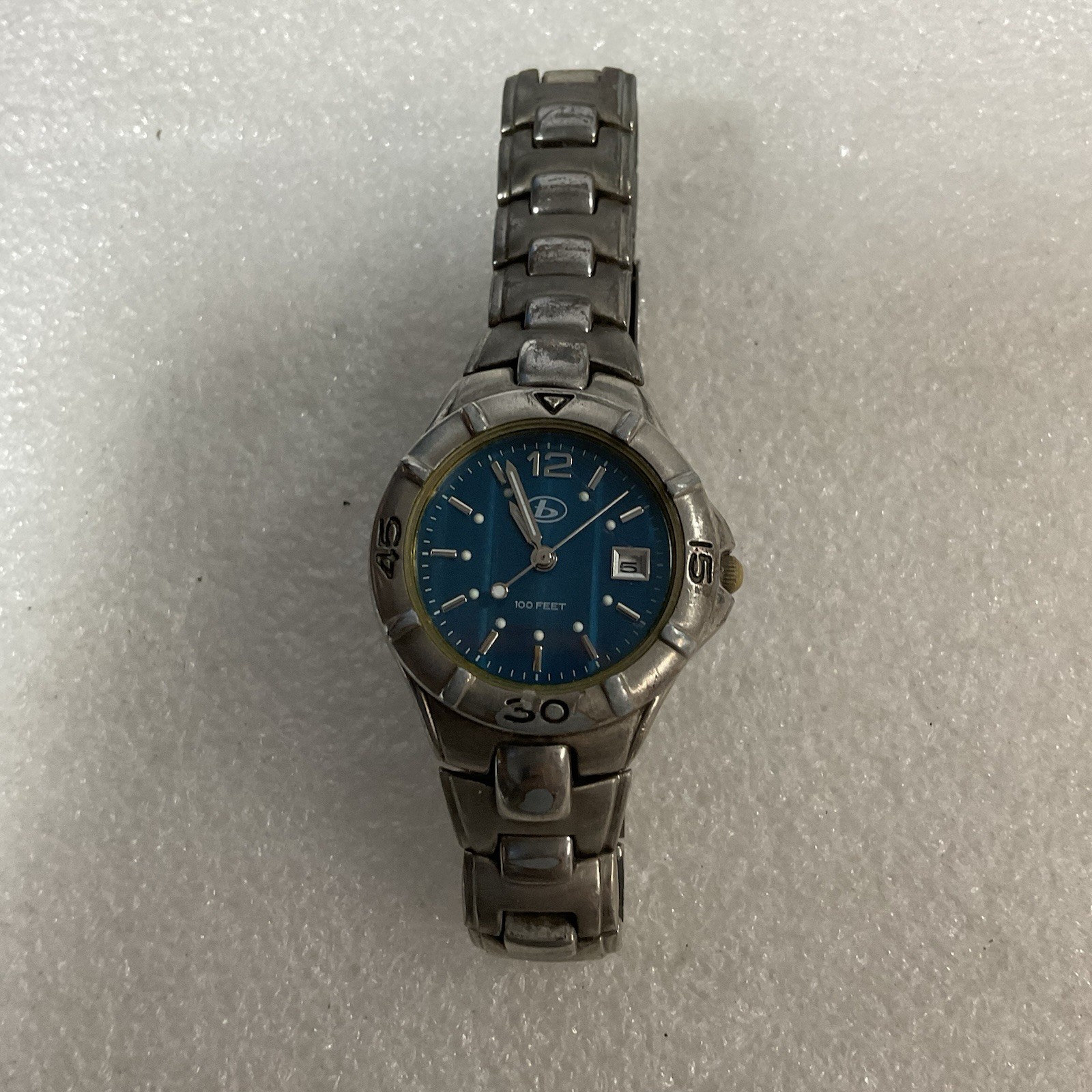 Authentic BUM Equipment Watch Blue Face WR 100M Date - Image 20