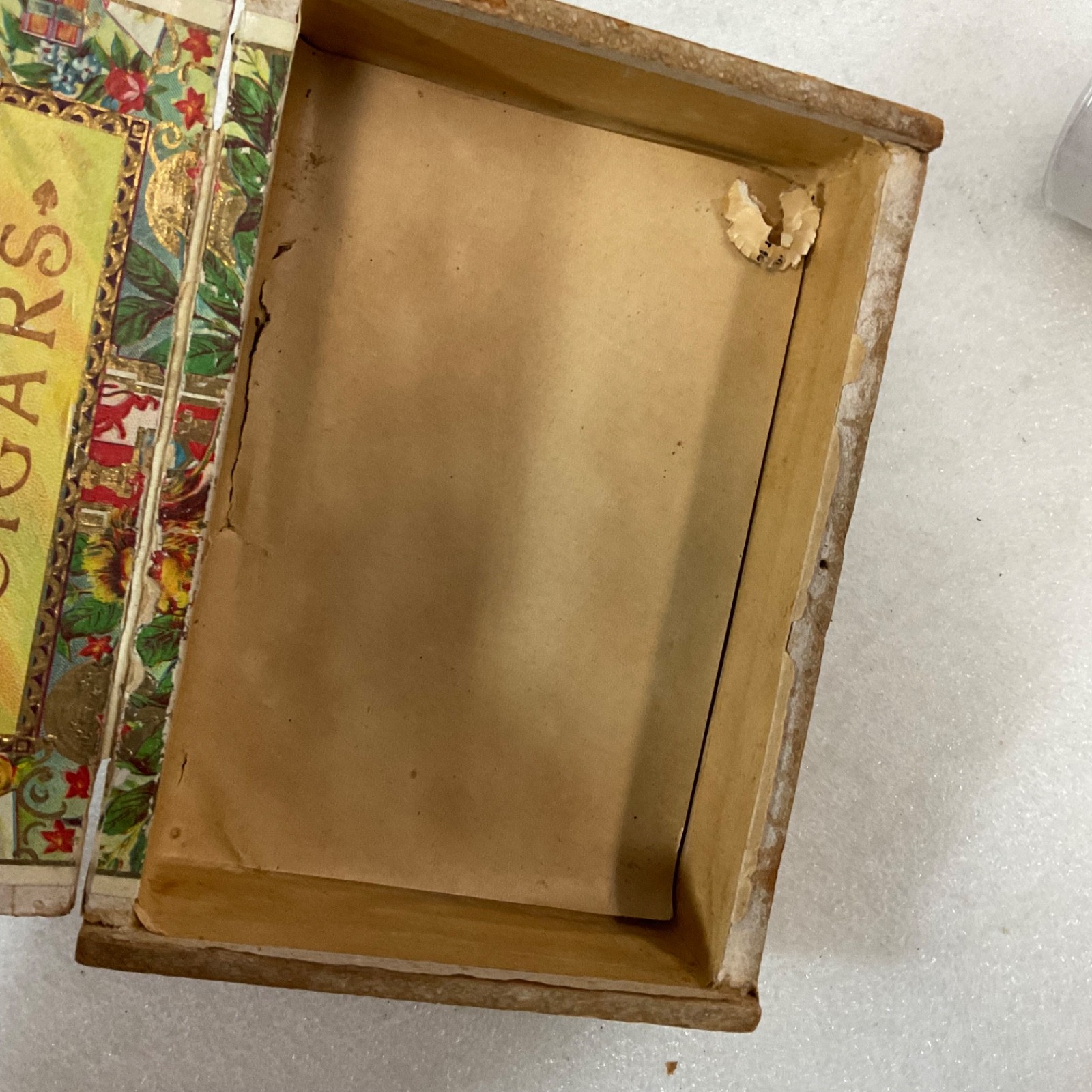Idlewhile Club Cigars Wood Box 5.25in Factory No 287 Tax Stamp - Image 11