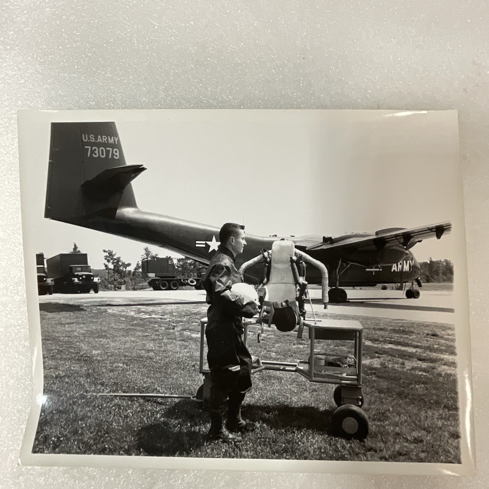 Rocket Man Harold Hal Graham Jetpack 8x10 Photo Lot Fort Eustis Army VTOL - Image 3