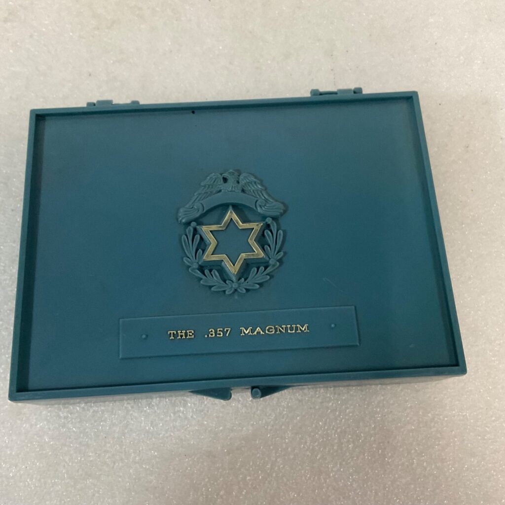 Marx The .357 Magnum Toy Gun Case Only Plastic Box 5.5in - Image 1