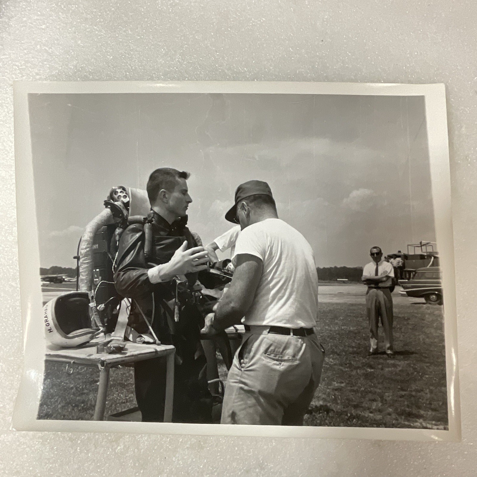 Rocket Man Harold Hal Graham Jetpack 8x10 Photo Lot Fort Eustis Army VTOL - Image 5