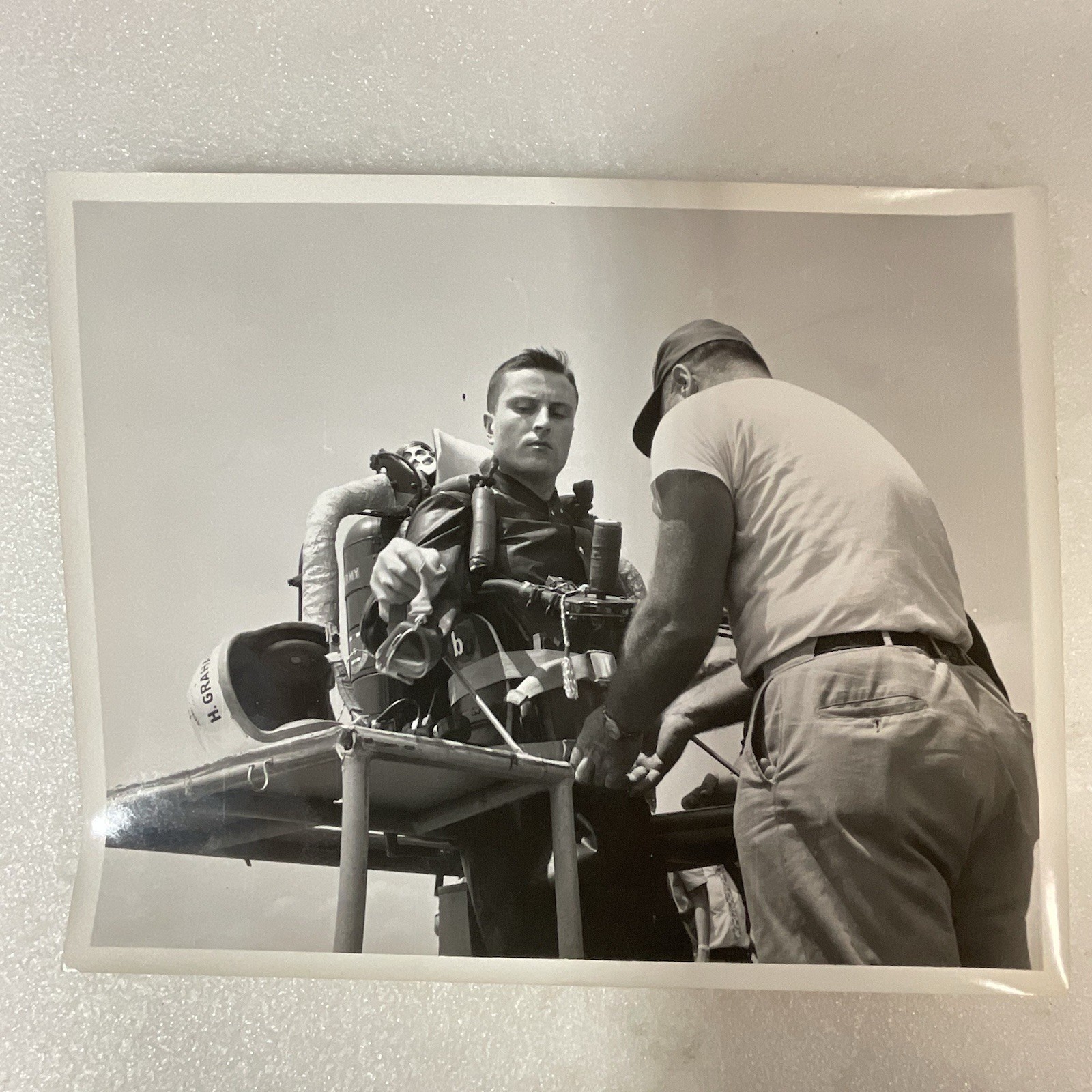 Rocket Man Harold Hal Graham Jetpack 8x10 Photo Lot Fort Eustis Army VTOL - Image 8