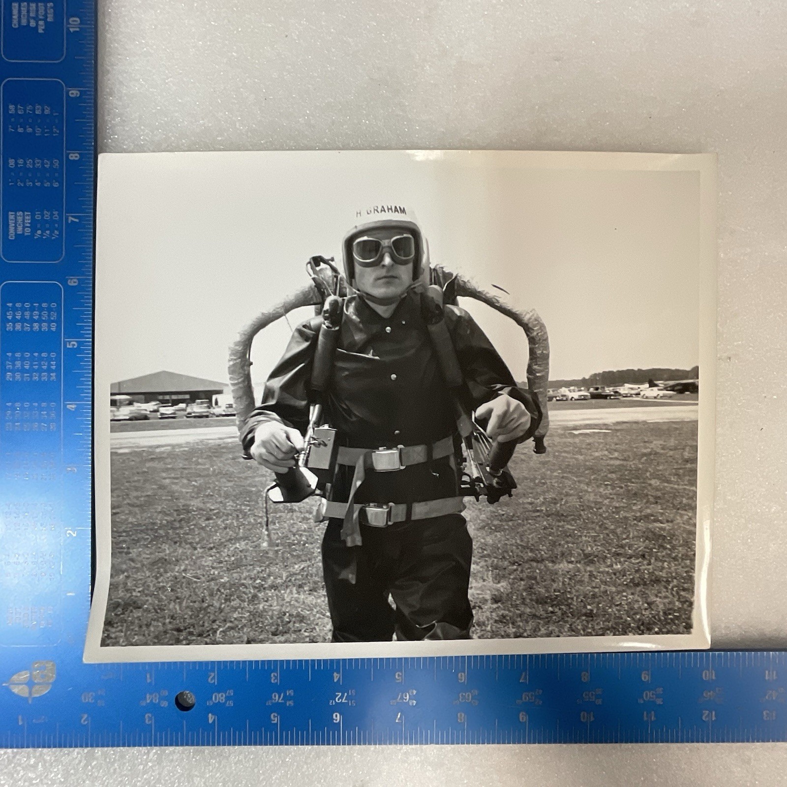 Rocket Man Harold Hal Graham Jetpack 8x10 Photo Lot Fort Eustis Army VTOL - Image 10