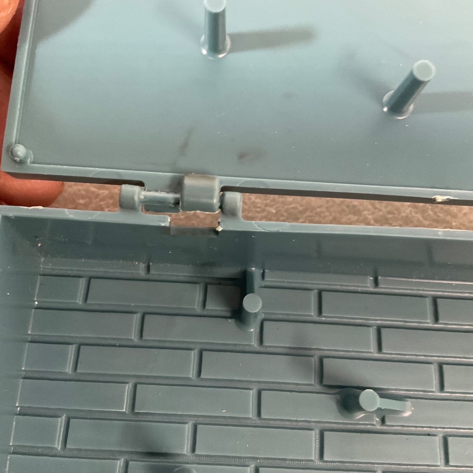 Marx The .357 Magnum Toy Gun Case Only Plastic Box 5.5in - Image 15