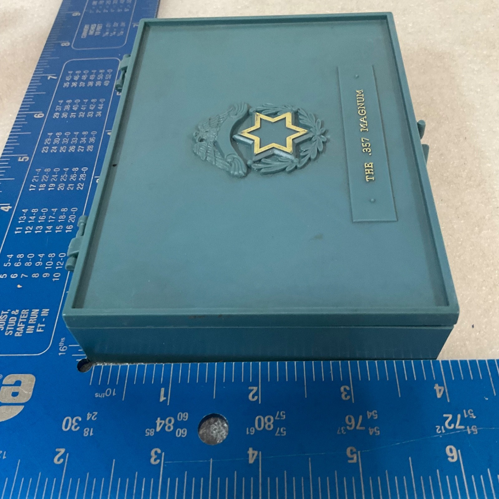 Marx The .357 Magnum Toy Gun Case Only Plastic Box 5.5in - Image 17