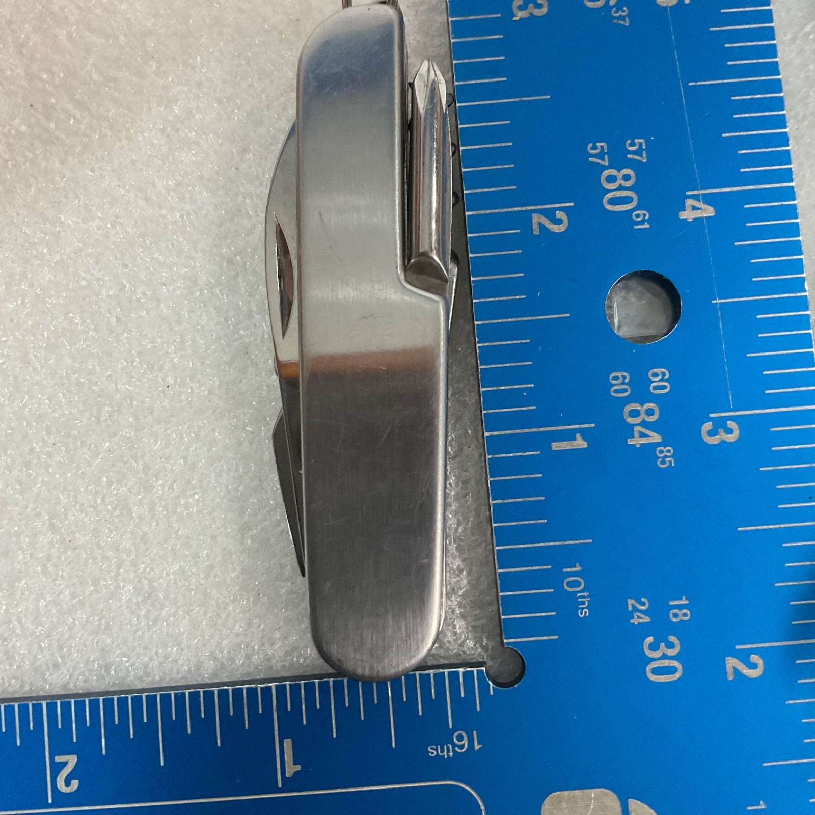 Davis Instruments Stainless Pocket Knife Multi Tool Hayward CA 3.5 in - Image 11