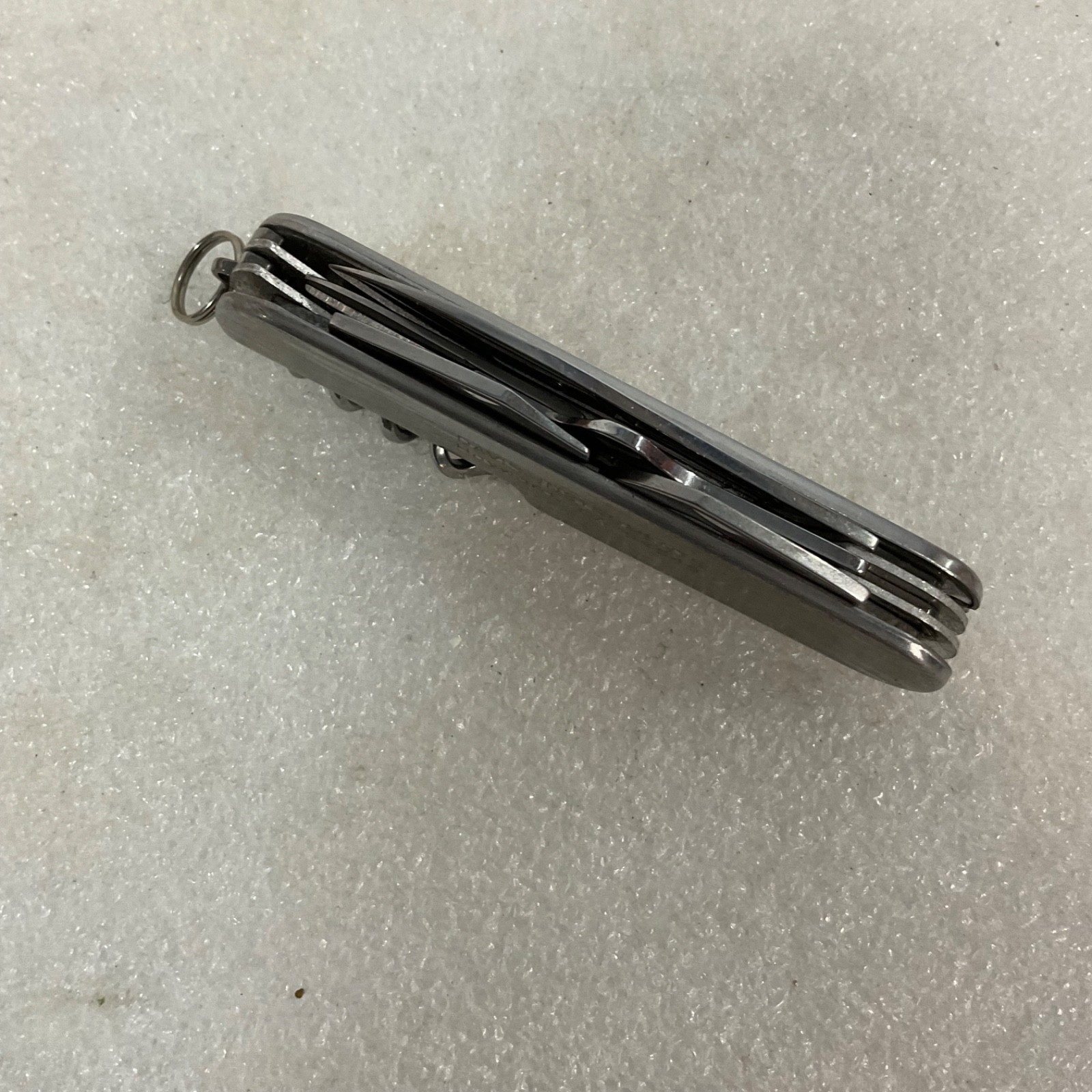Davis Instruments Stainless Pocket Knife Multi Tool Hayward CA 3.5 in - Image 13