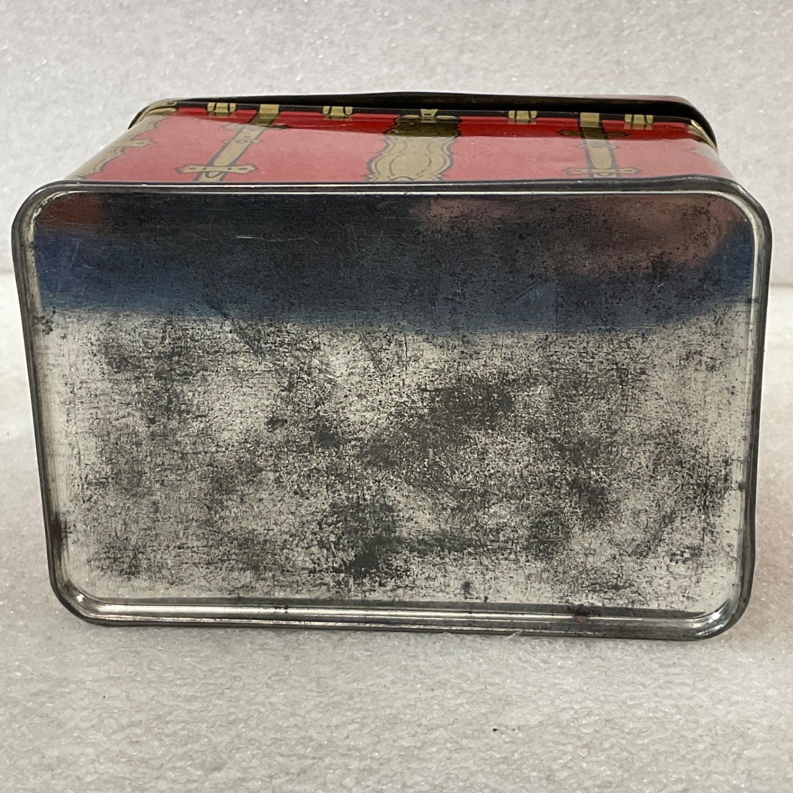 Swee-Touch-Nee Tea Tin Consolidated Tea Co Red 4 oz 4 in - Image 7