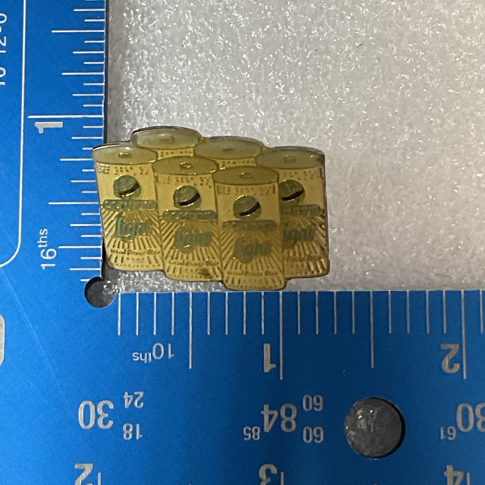 6 Pack Of Schliyz Light Beer Pin Pinback 1.25” x 1” - Image 8