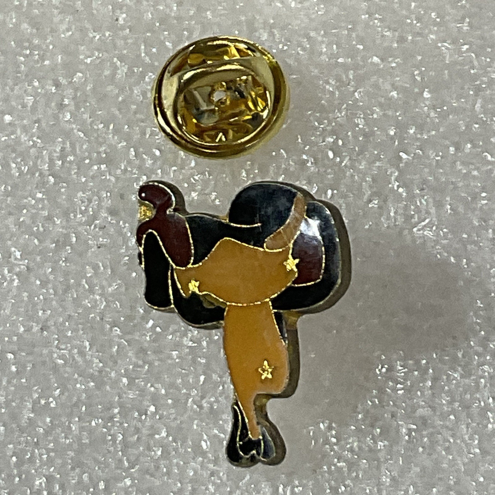 Vintage Saddle Western Cowboy 1” Pin Pinback GnuCollectibles - Image 3