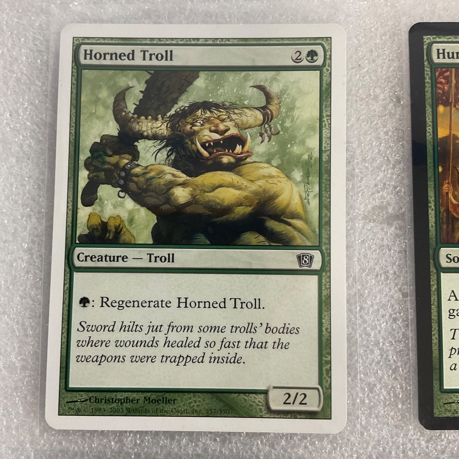 MTG 20 Card Green Lot Hornet Sting Hunters Feast Howling Wolf Mixed Sets - Image 3