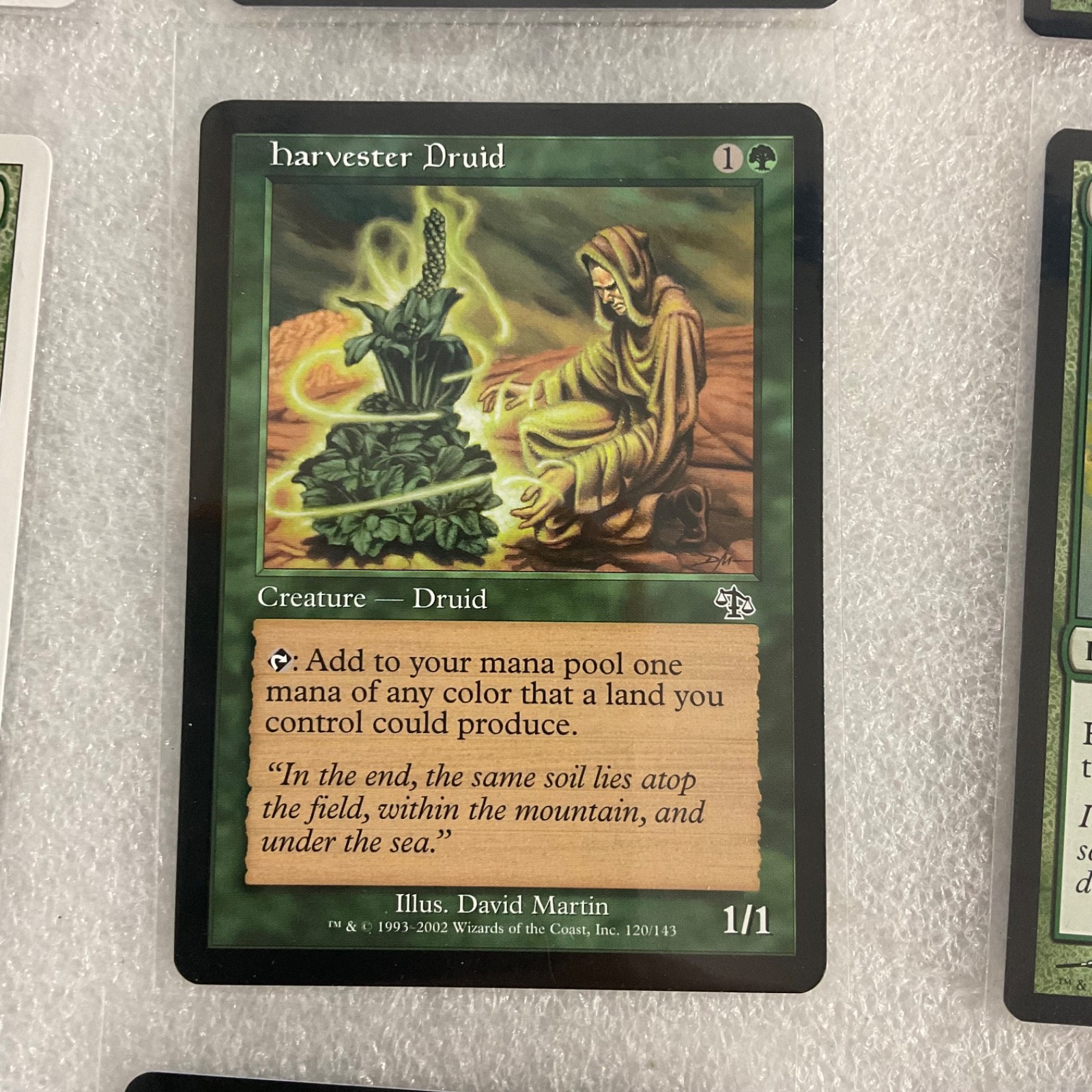 MTG 20 Card Green Lot Hornet Sting Hunters Feast Howling Wolf Mixed Sets - Image 8