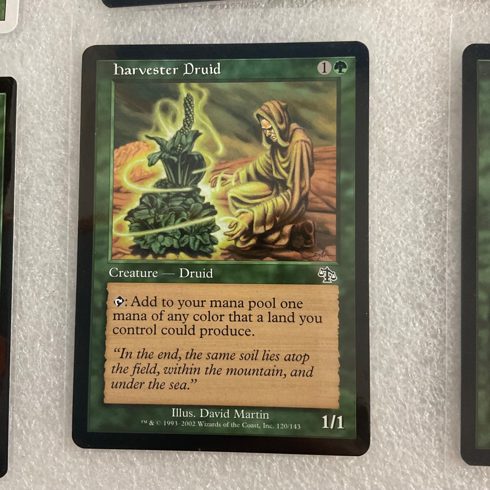 MTG 20 Card Green Lot Hornet Sting Hunters Feast Howling Wolf Mixed Sets - Image 7