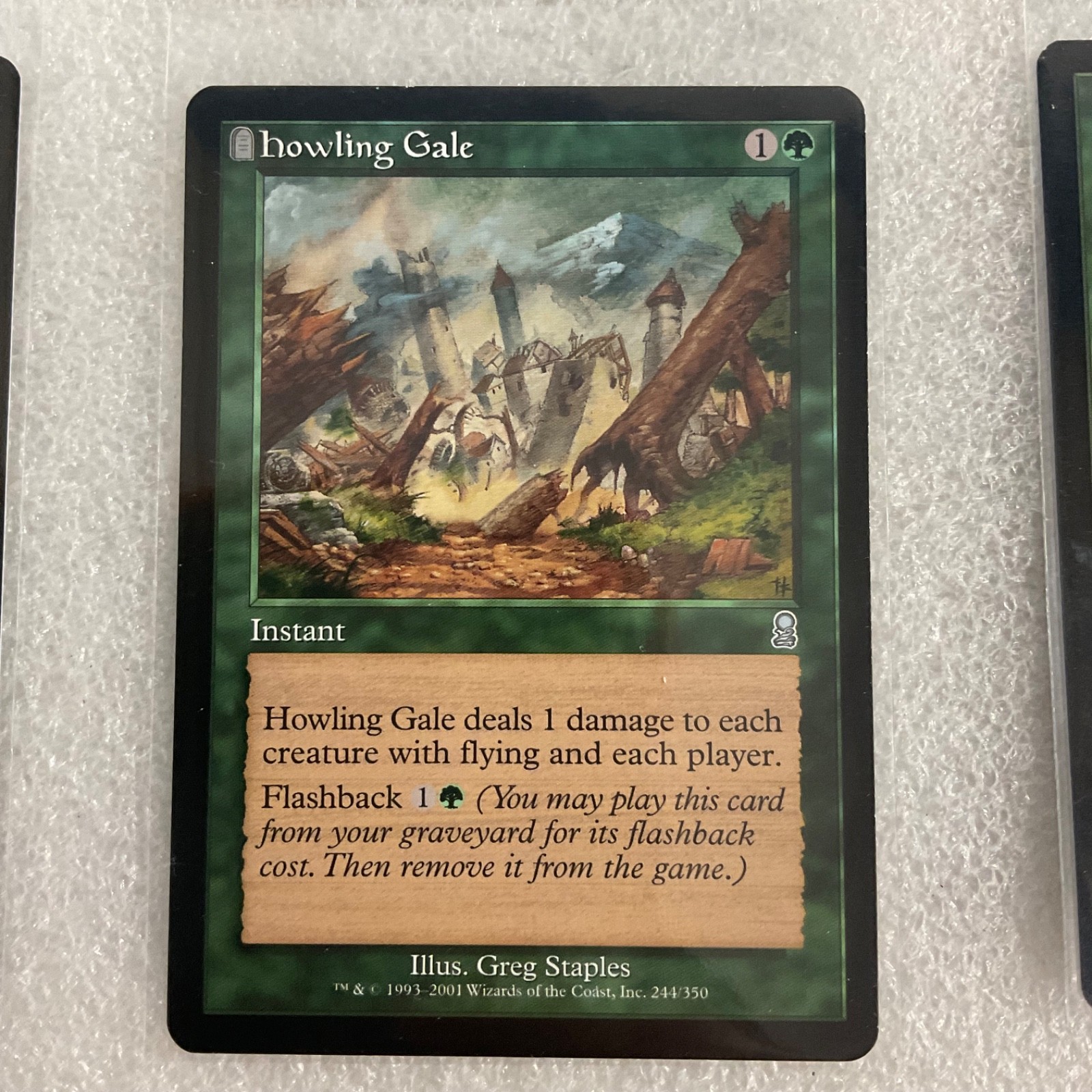 MTG 20 Card Green Lot Hornet Sting Hunters Feast Howling Wolf Mixed Sets - Image 15