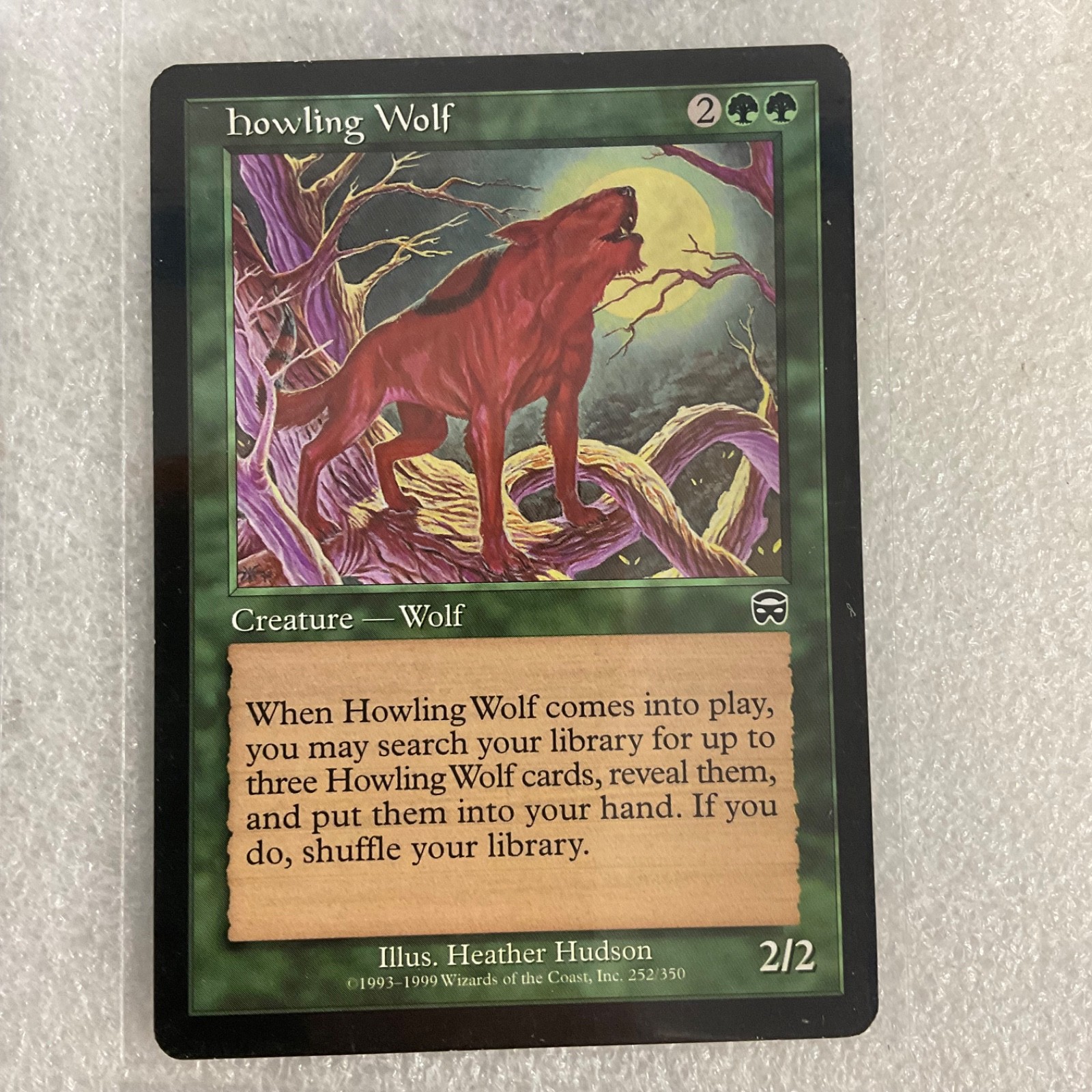 MTG 20 Card Green Lot Hornet Sting Hunters Feast Howling Wolf Mixed Sets - Image 20