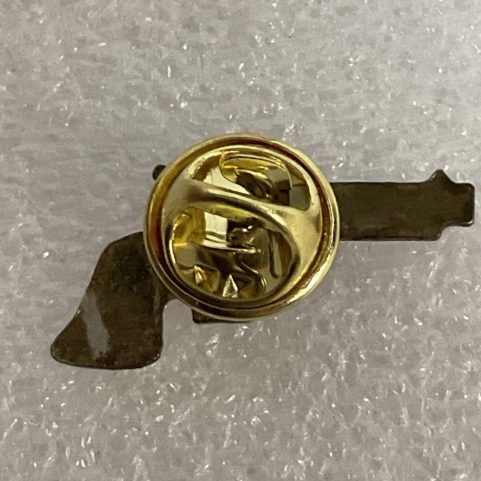 Vintage Outlaw Revolver Pistol Metal Enamel Pin Pinback 1” X 1/2” - Image 6