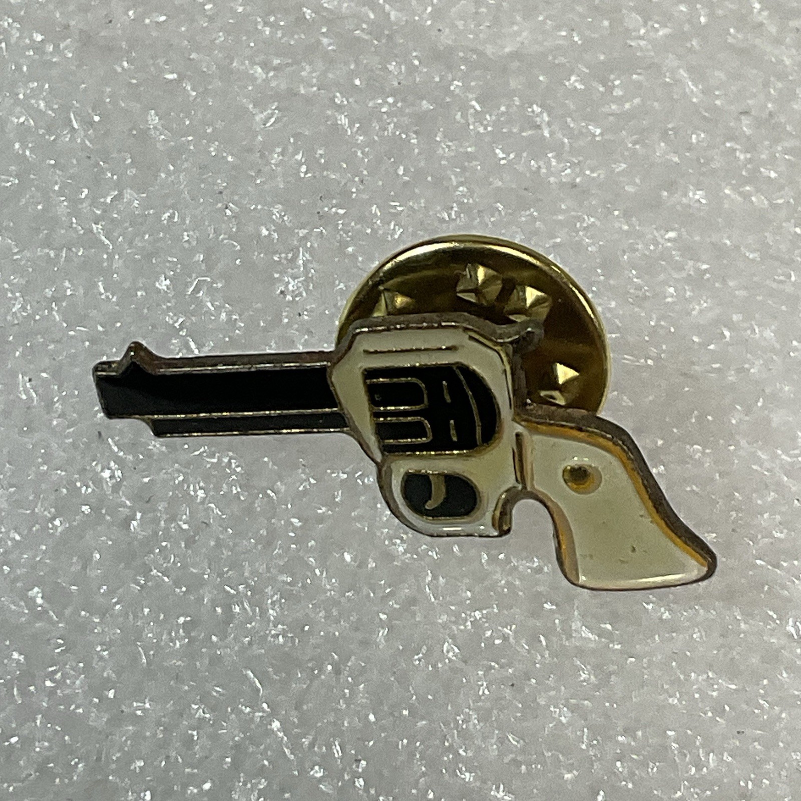 Vintage Revolver Pistol Outlaw Metal Enamel Pin Pinback 1” X 1/2” - Image 11