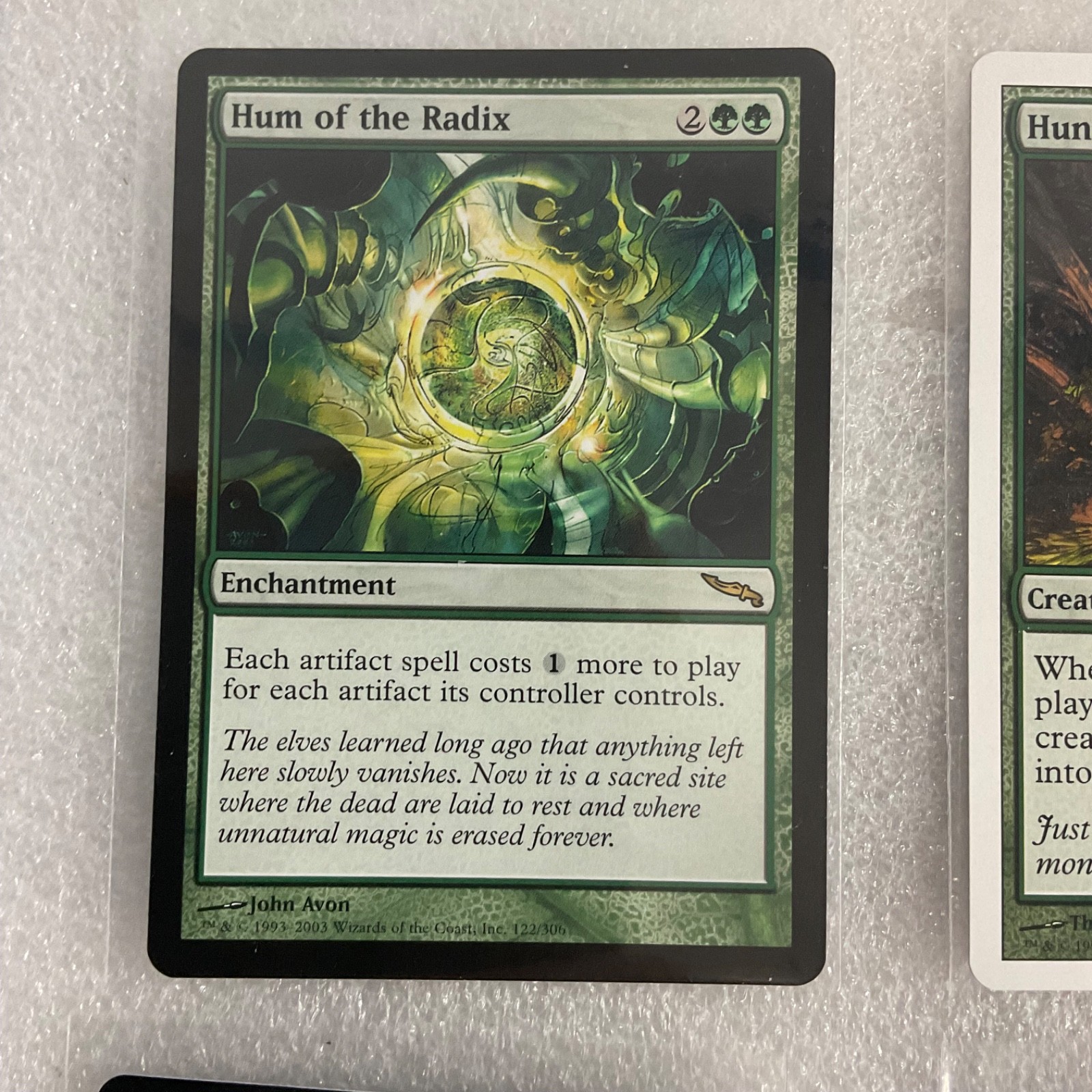 MTG 20 Card Lot Green Mixed Sets Hunted Wumpus Ivy Elemental - Image 3