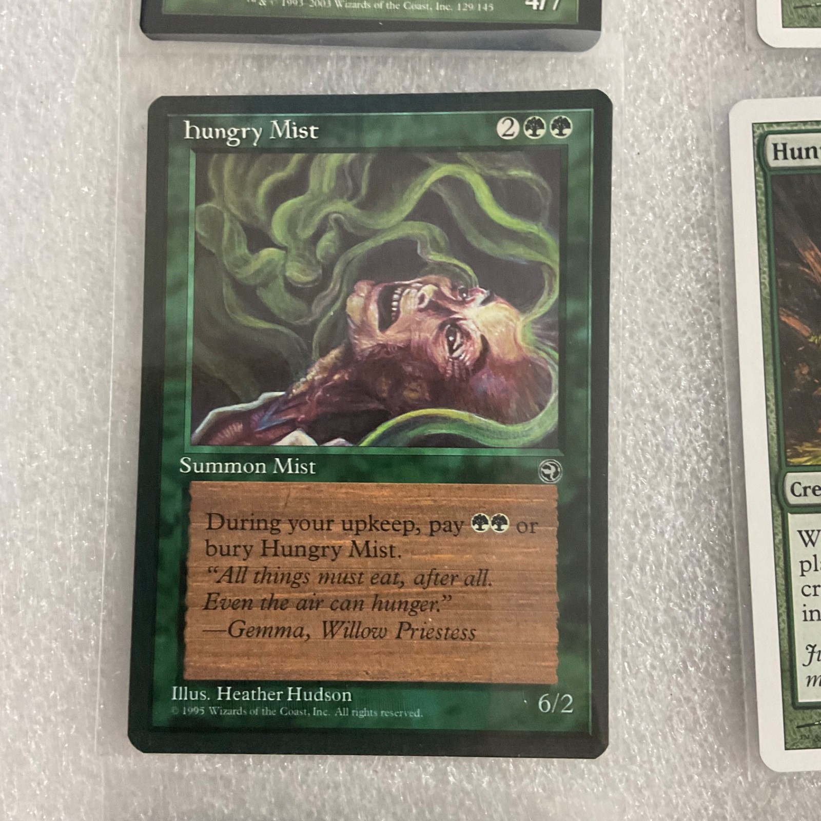 MTG 20 Card Lot Green Mixed Sets Hunted Wumpus Ivy Elemental - Image 5