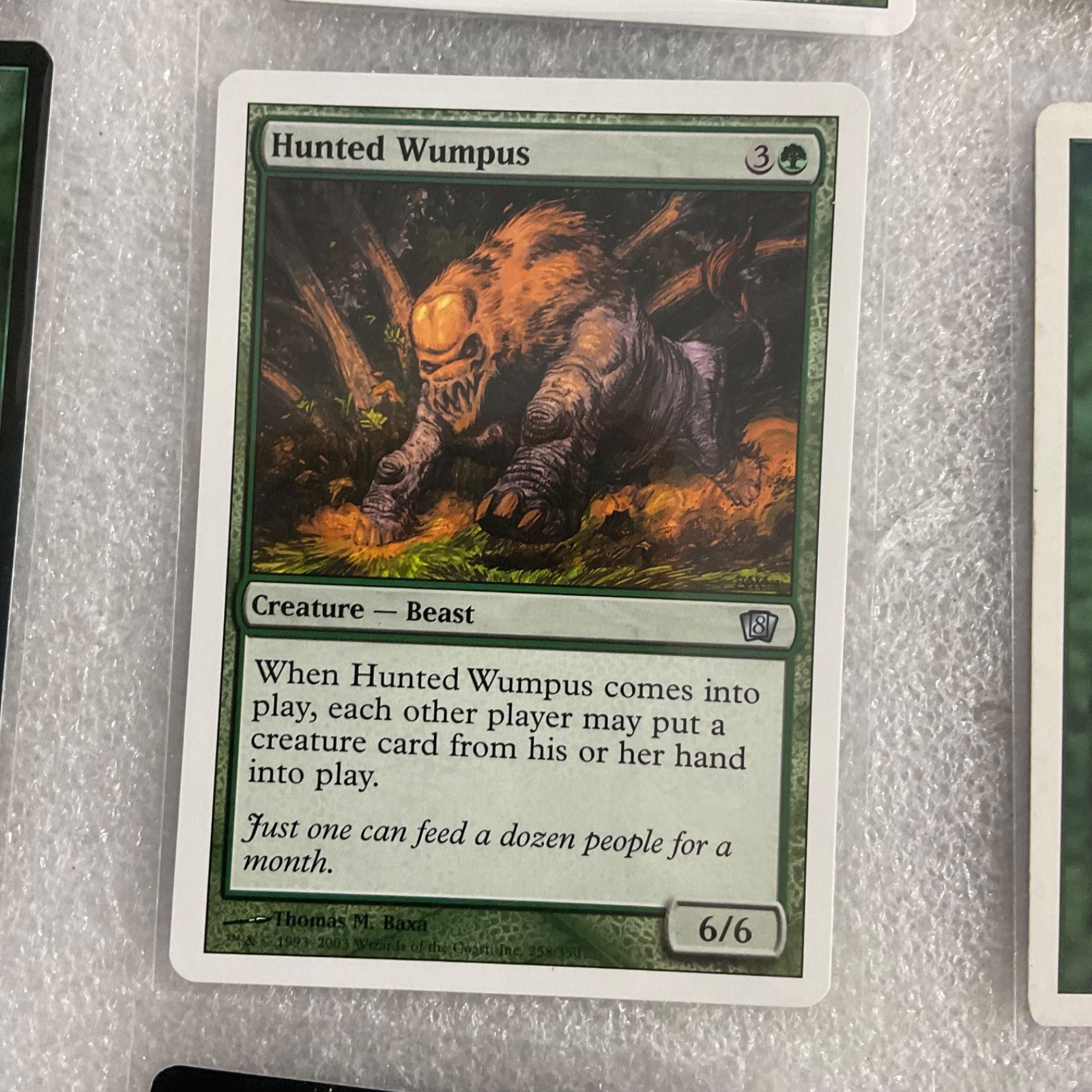 MTG 20 Card Lot Green Mixed Sets Hunted Wumpus Ivy Elemental - Image 8