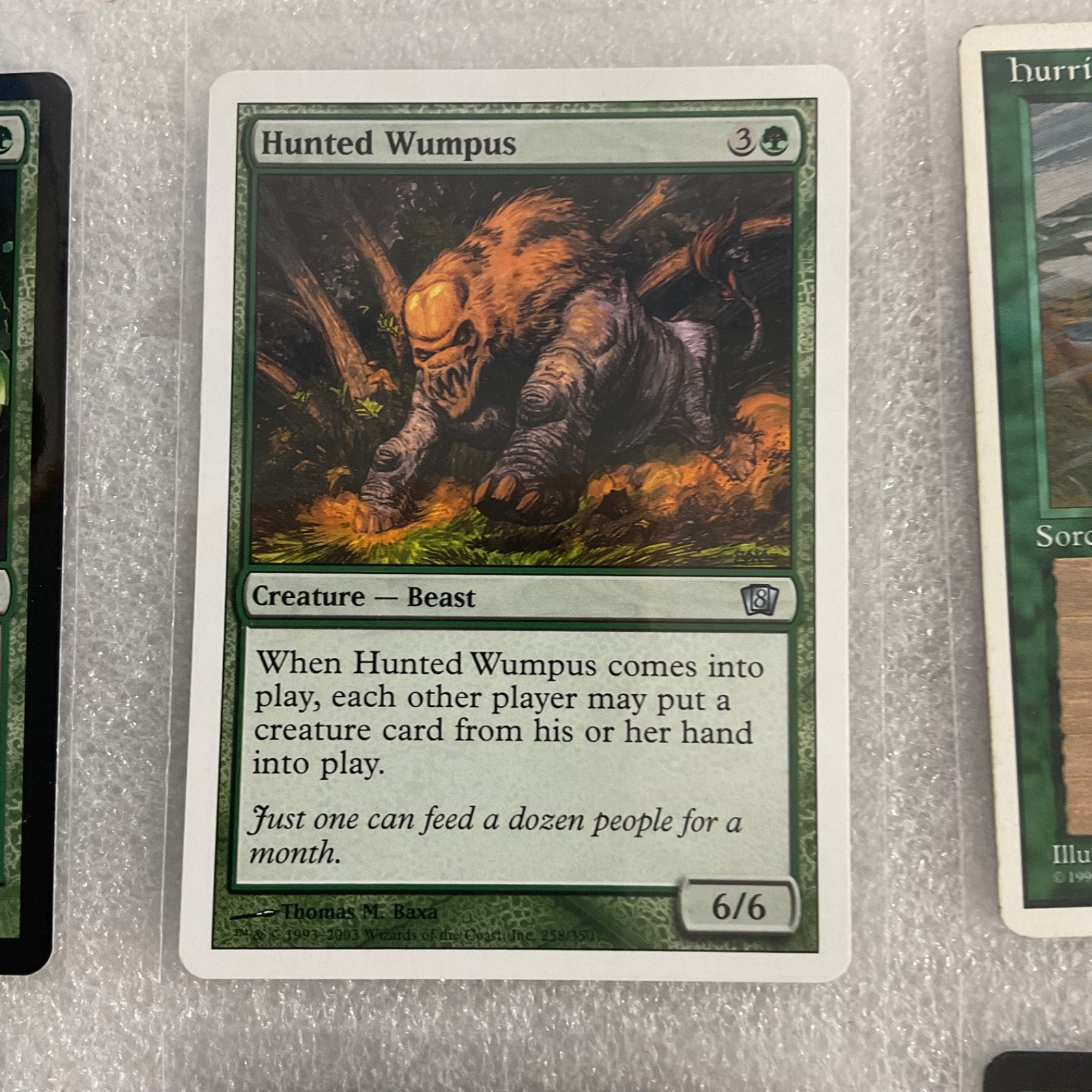 MTG 20 Card Lot Green Mixed Sets Hunted Wumpus Ivy Elemental - Image 10