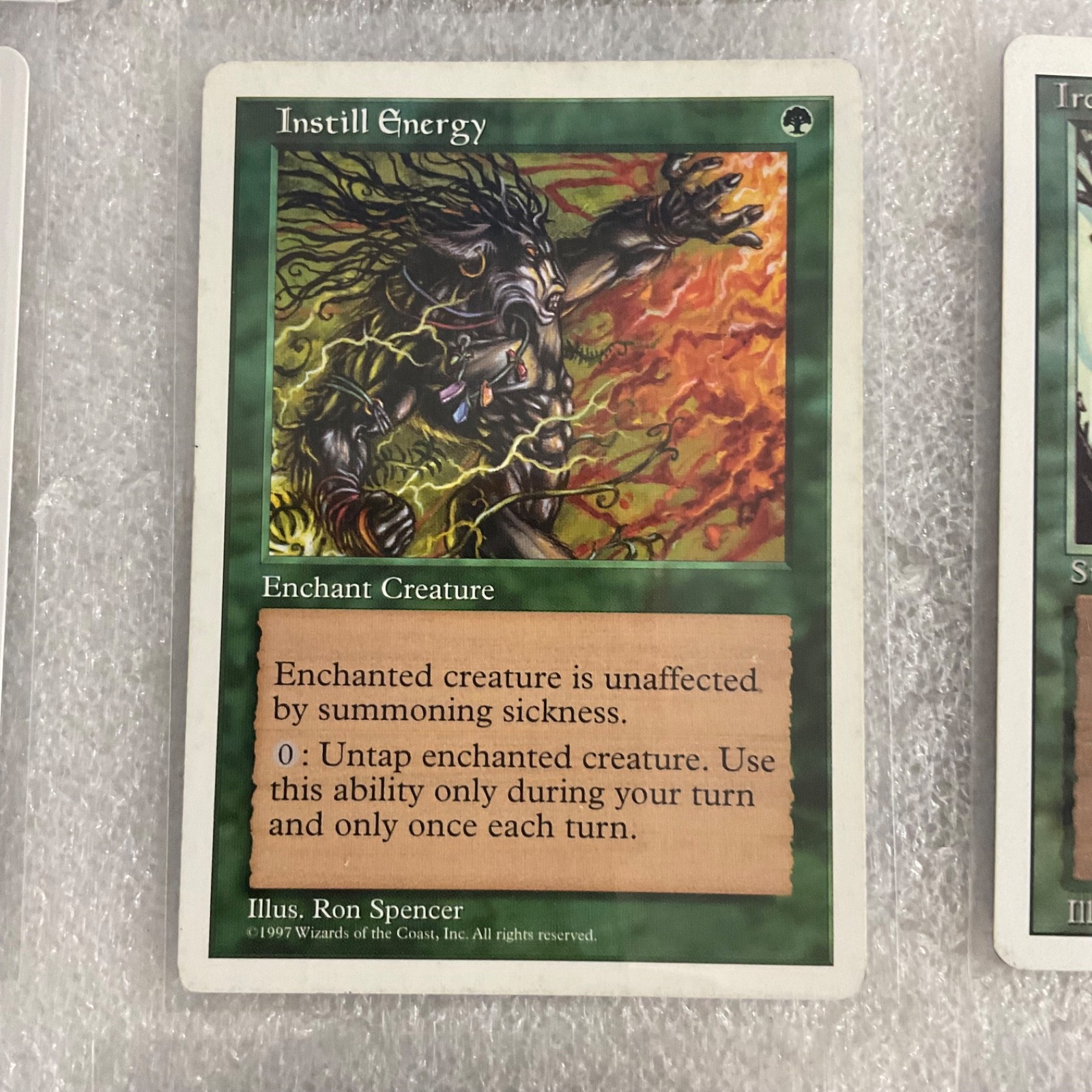 MTG 20 Card Lot Green Mixed Sets Hunted Wumpus Ivy Elemental - Image 13