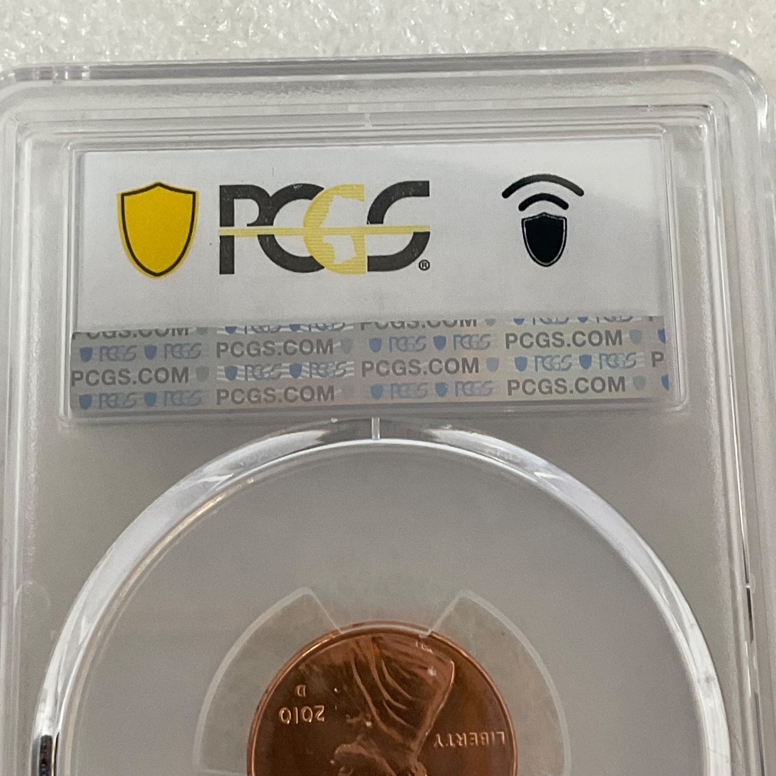 2010-D 1C Lincoln Shield Cent PCGS MS65RD Gold Shield Cert#53076130 - Image 10