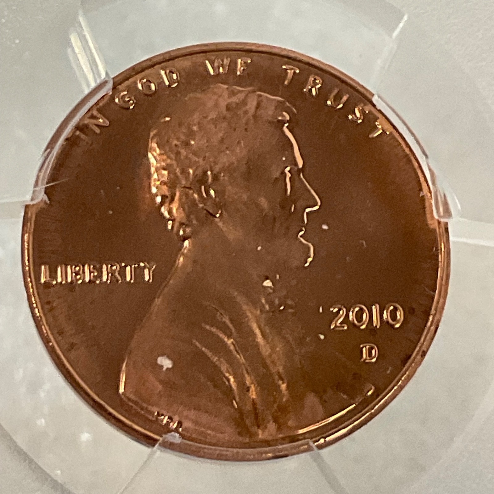 2010-D 1C Lincoln Shield Cent PCGS MS65RD Gold Shield Cert#53076130 - Image 11