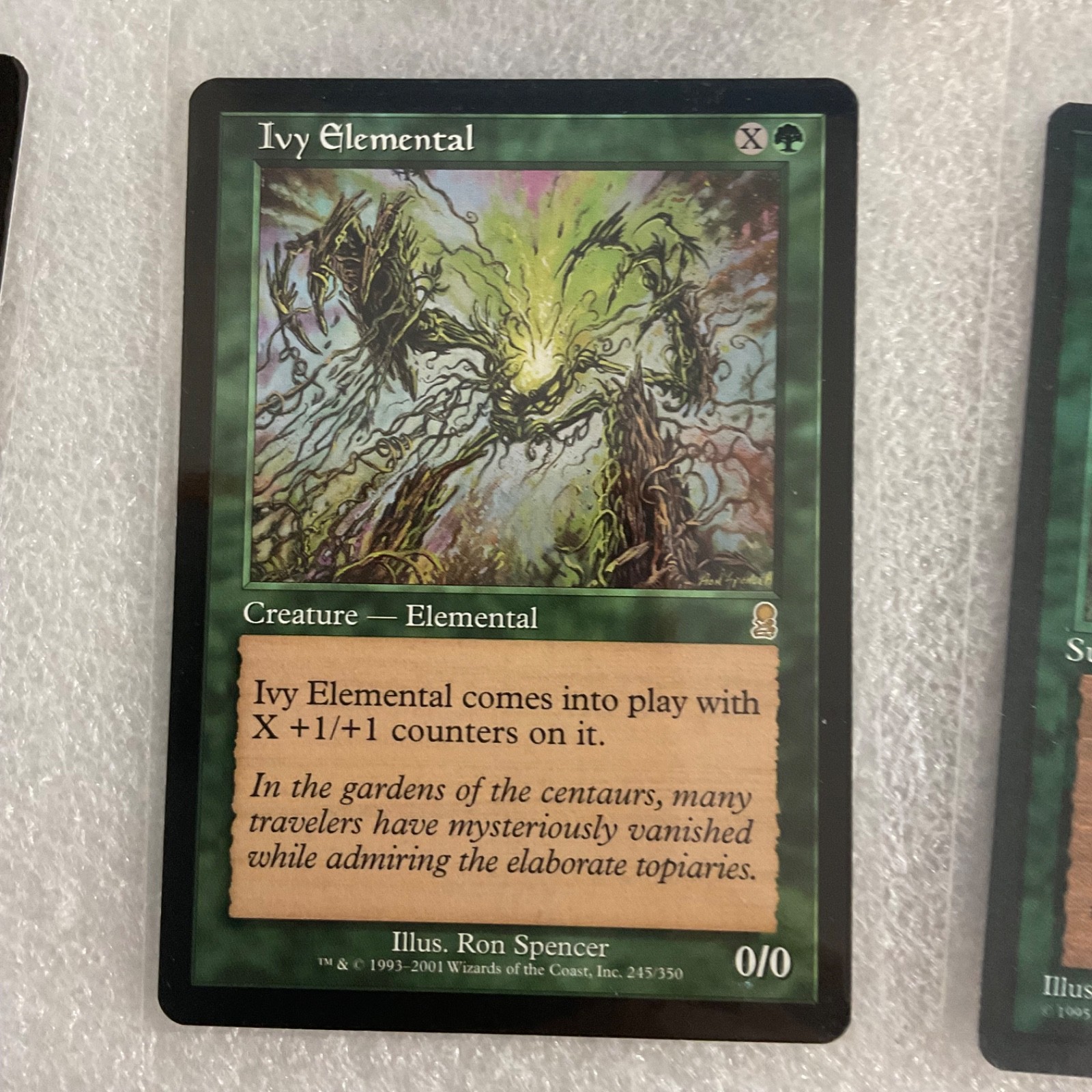 MTG 20 Card Lot Green Mixed Sets Hunted Wumpus Ivy Elemental - Image 14