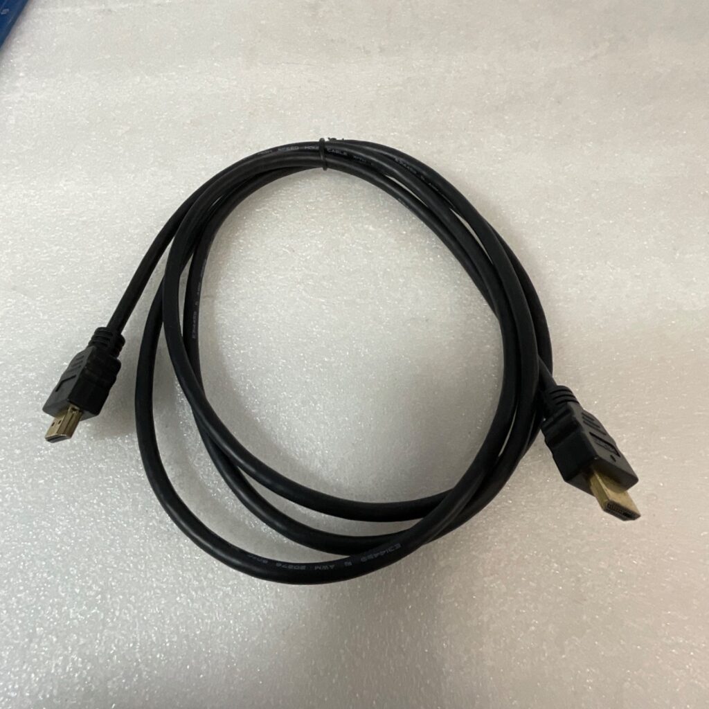 6 ft High Speed HDMI Cable with Ethernet Black Male to Male - Image 1