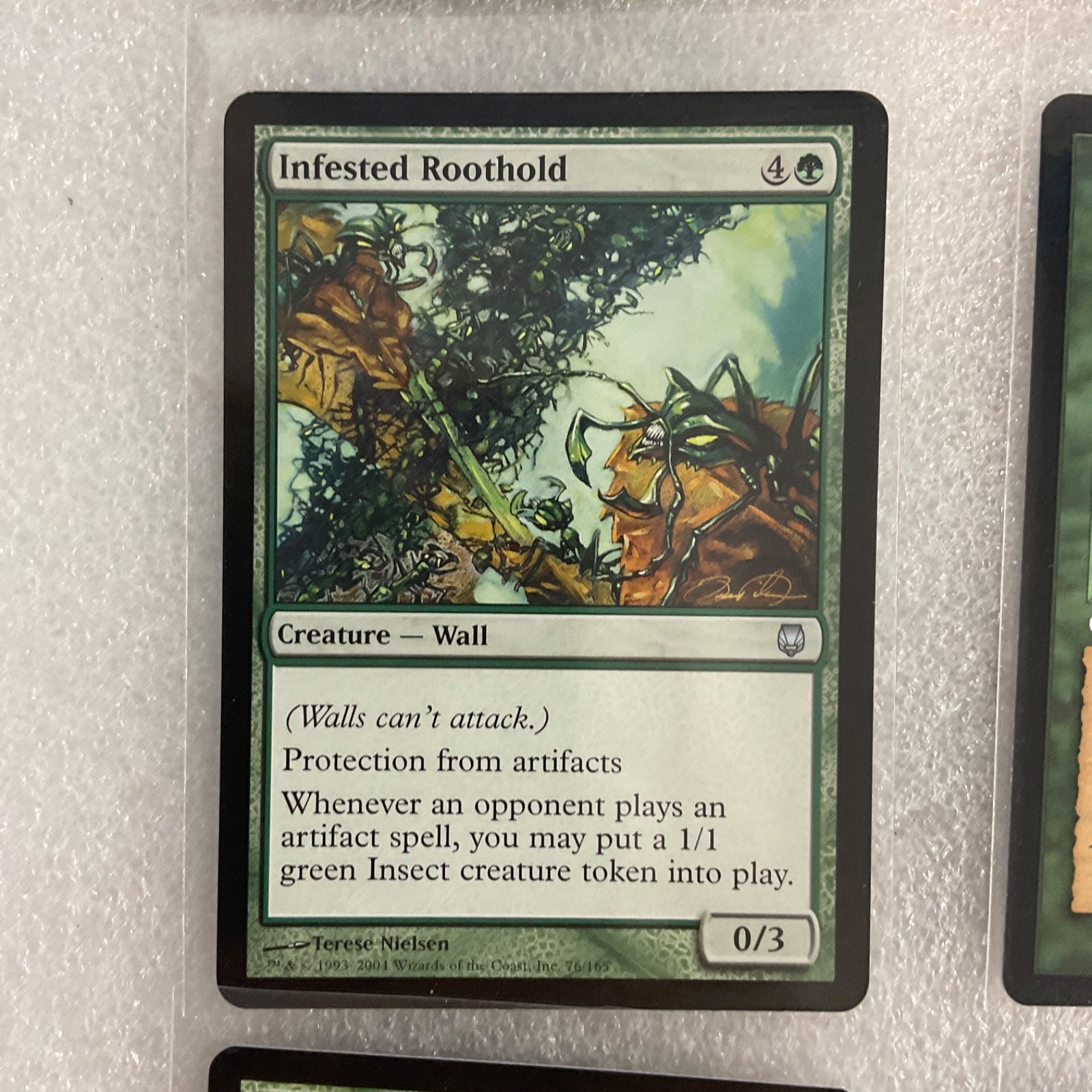 MTG 20 Card Green Lot Infested Rootwold Kamahl’s Summons Mixed Sets - Image 4