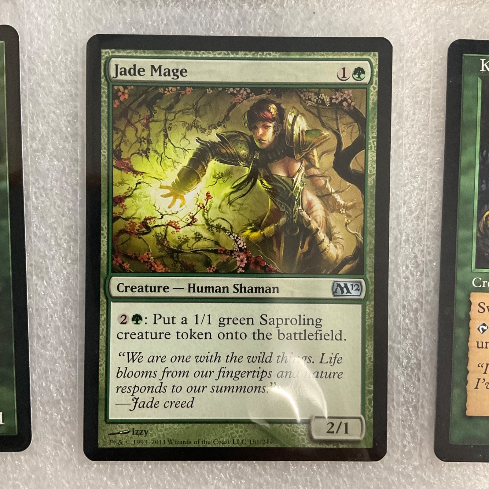 MTG 20 Card Green Lot Infested Rootwold Kamahl’s Summons Mixed Sets - Image 7