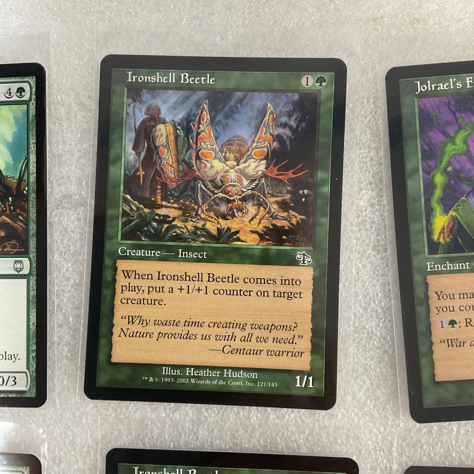 MTG 20 Card Green Lot Infested Rootwold Kamahl’s Summons Mixed Sets - Image 10