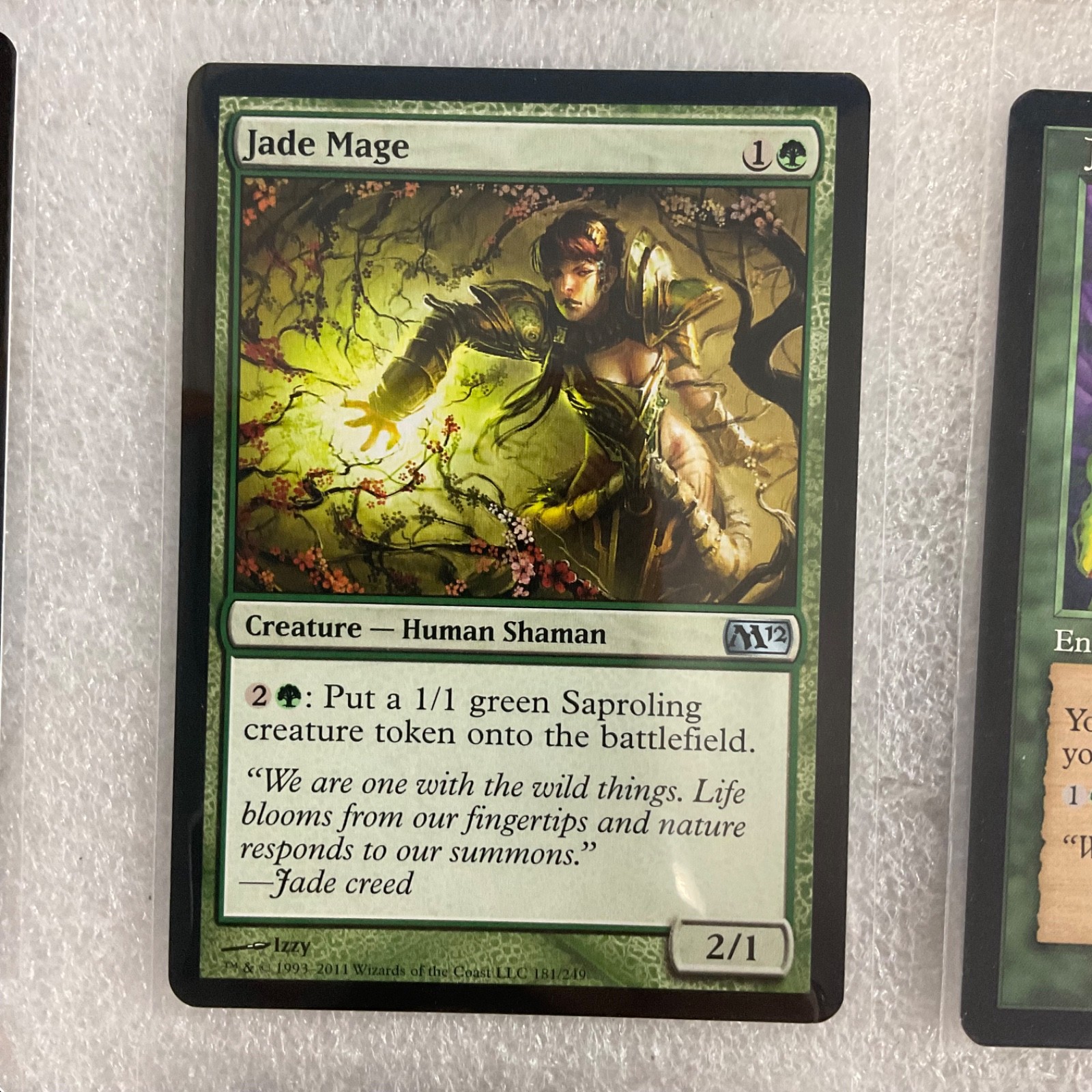MTG 20 Card Green Lot Infested Rootwold Kamahl’s Summons Mixed Sets - Image 8