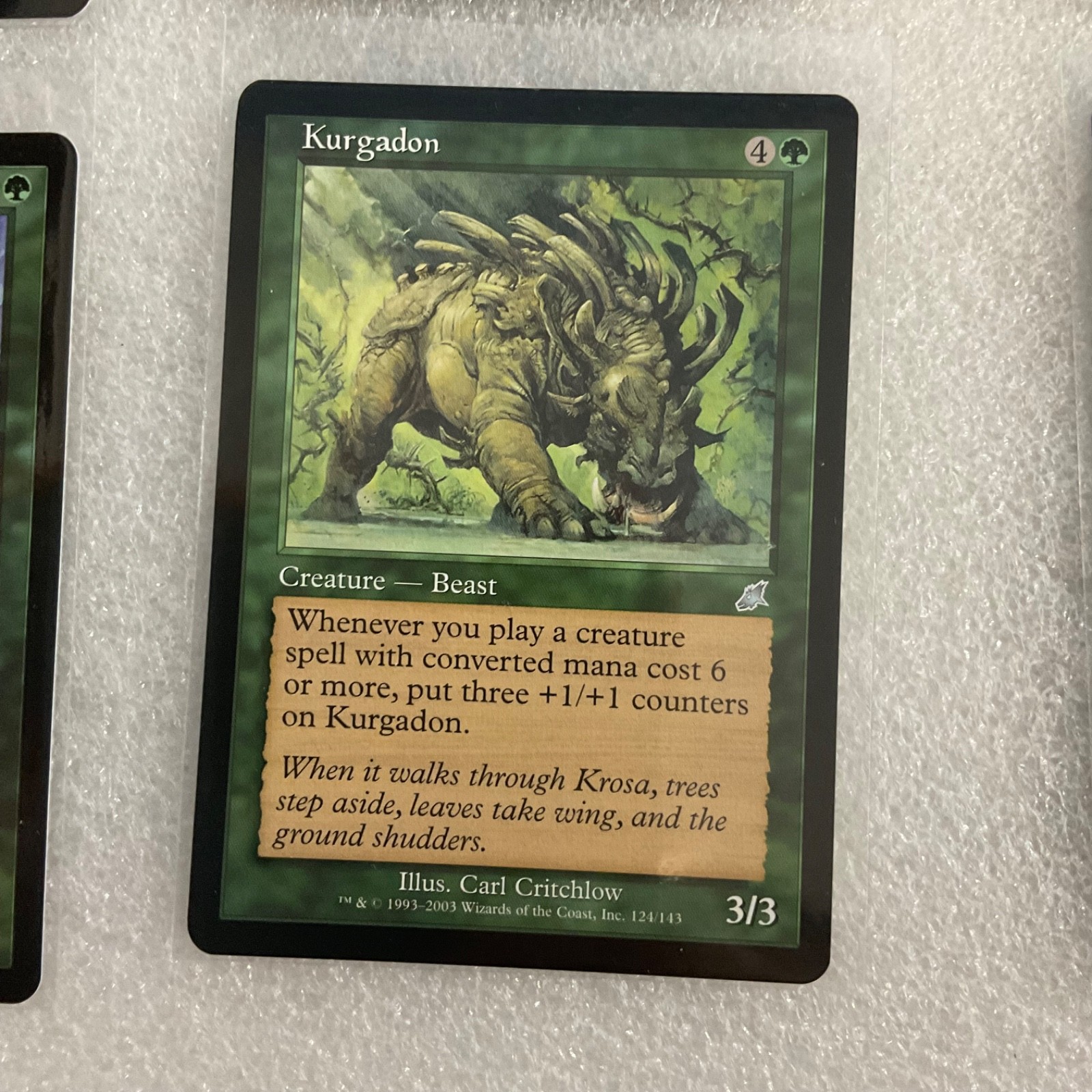 MTG 20 Card Green Lot Krosan Tusker Llanowar Elves Mixed Sets - Image 7